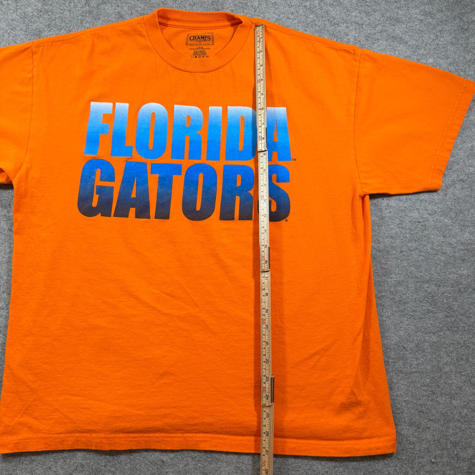 Champs Sports Florida Gators T Shirt Mens L Orange Graphic Boxy Crew Neck NCAA thumbnail 5