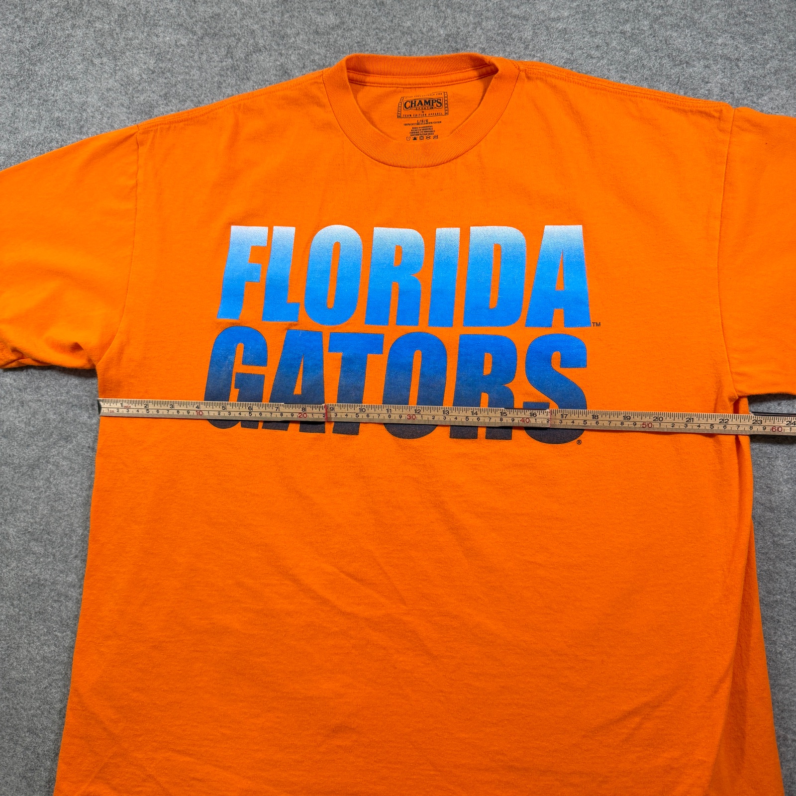 Champs Sports Florida Gators T Shirt Mens L Orange Graphic Boxy Crew Neck NCAA thumbnail 6