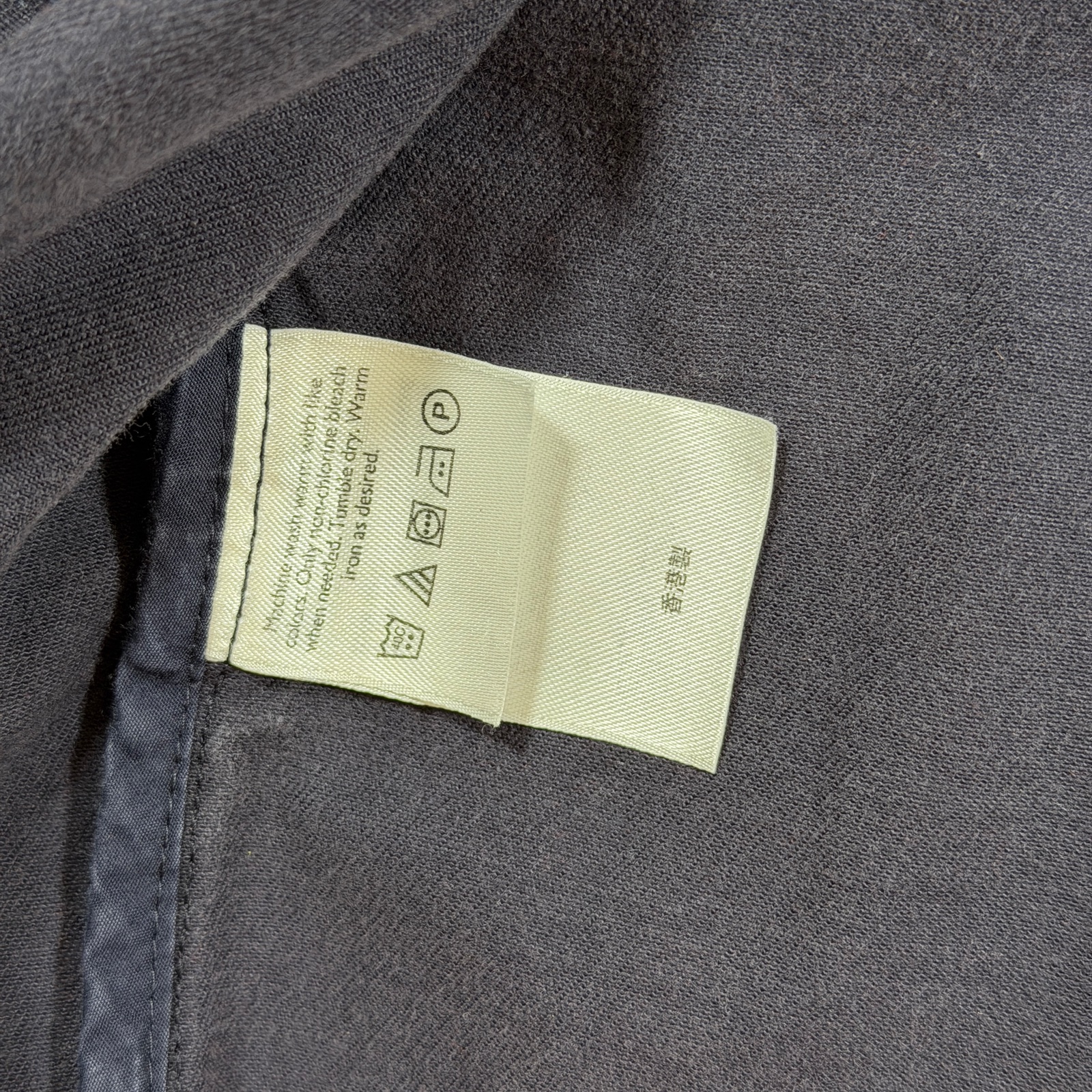 Vintage Eddie Bauer Full Zip Jacket Mens L Tall Navy Chest Pocket Outdoor Canvas thumbnail 13