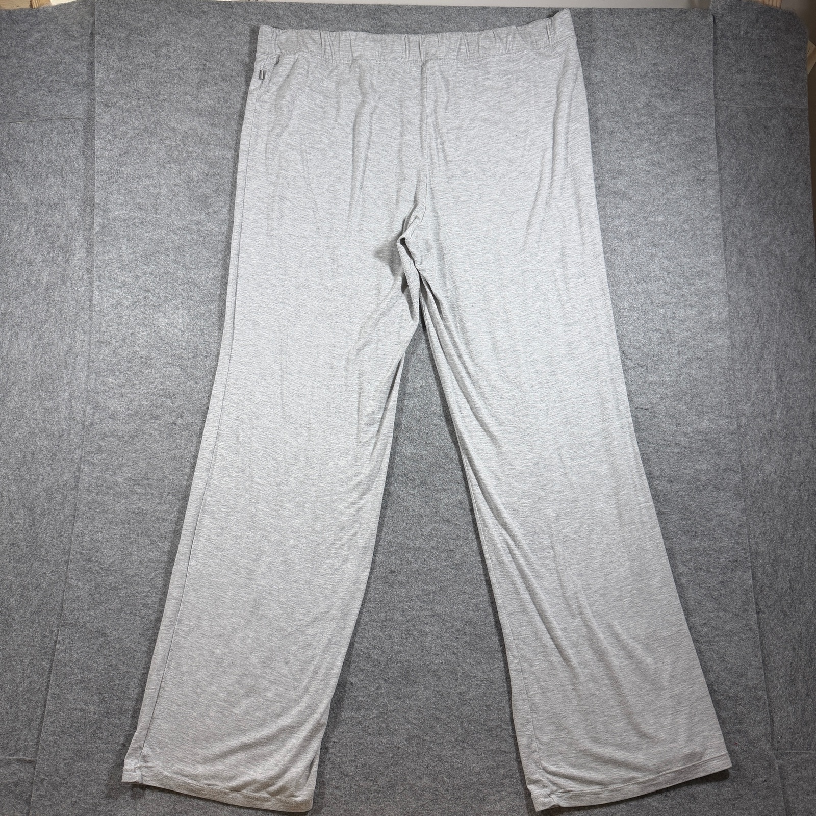 SKIMS Lounge Pants Womens L Heather Gray Relaxed Fit Soft Stretch Casual Leisure thumbnail 2