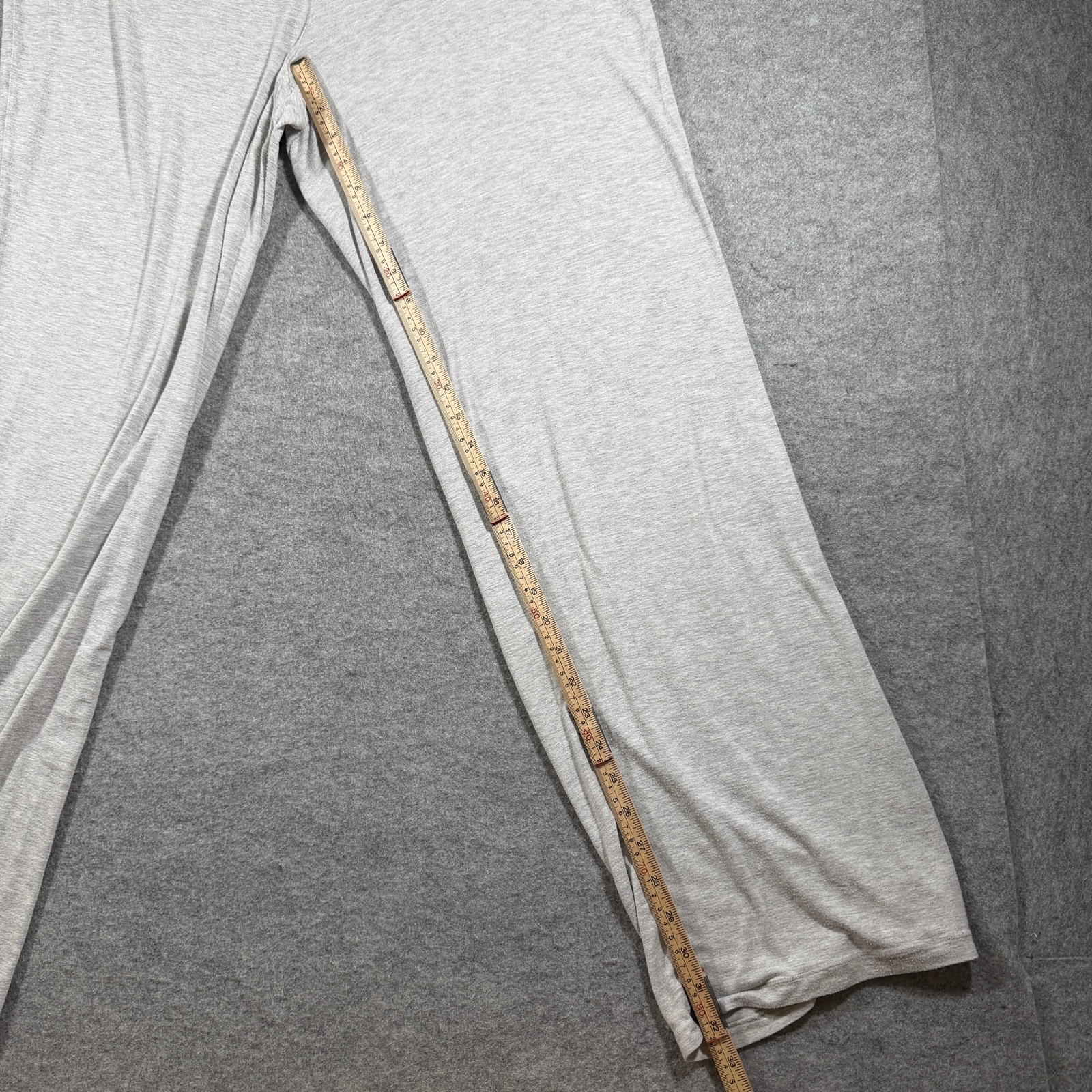 SKIMS Lounge Pants Womens L Heather Gray Relaxed Fit Soft Stretch Casual Leisure thumbnail 6