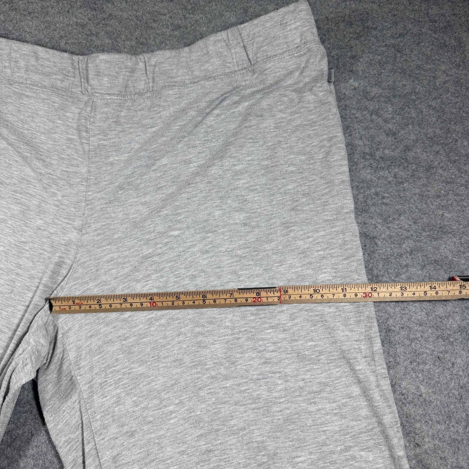 SKIMS Lounge Pants Womens L Heather Gray Relaxed Fit Soft Stretch Casual Leisure thumbnail 7
