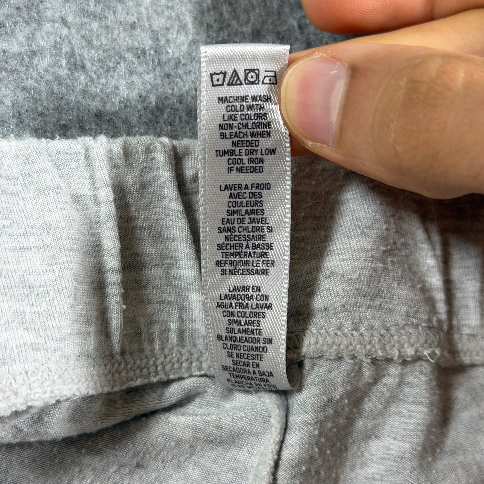 SKIMS Lounge Pants Womens L Heather Gray Relaxed Fit Soft Stretch Casual Leisure thumbnail 9
