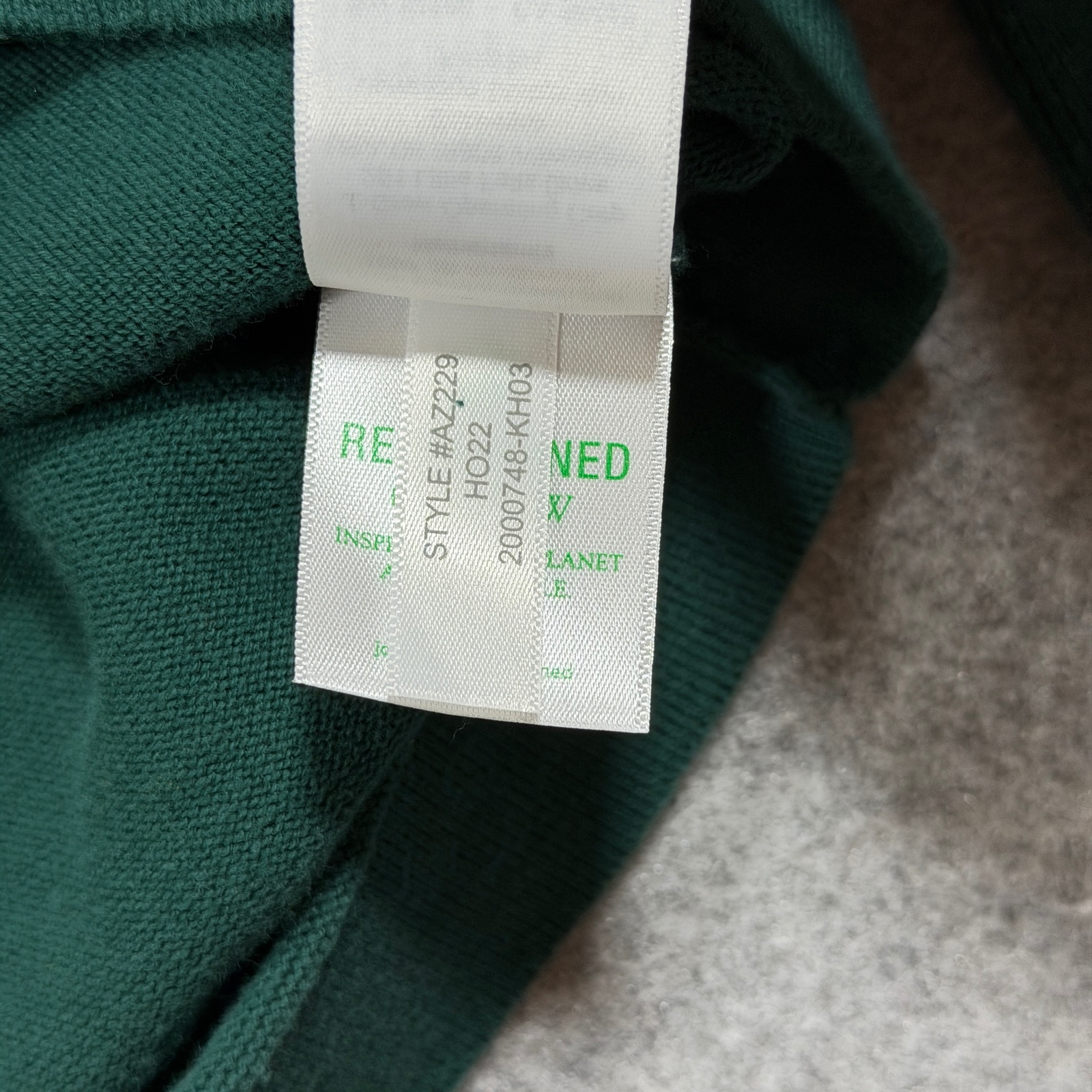 J. Crew Sweater Mens XL Green Crew Neck Cotton Knit Pullover Preppy Casual thumbnail 12