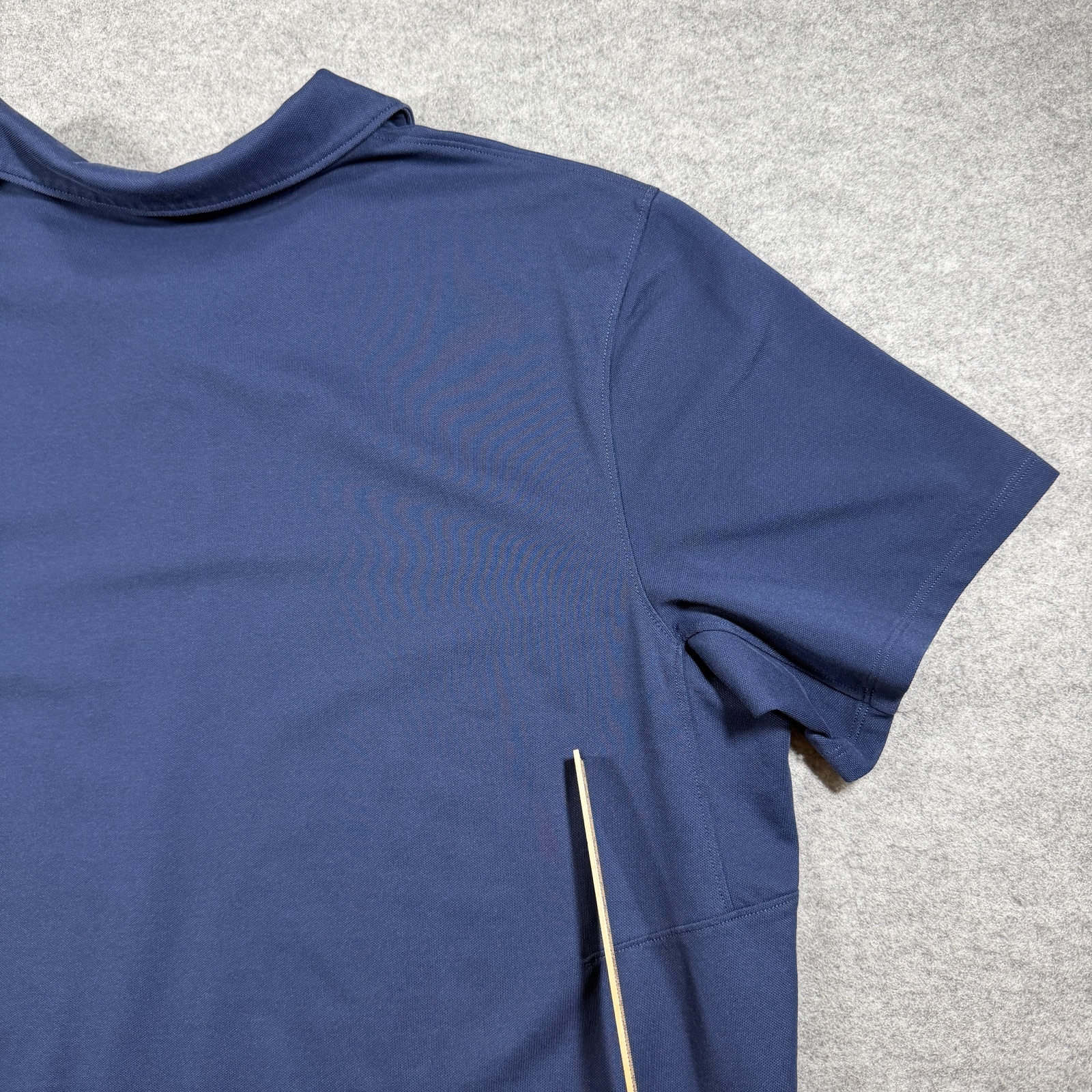 AKHG Duluth Trading Polo Shirt Mens XL Navy Zip Collar Outdoor Hiking Casual thumbnail 3