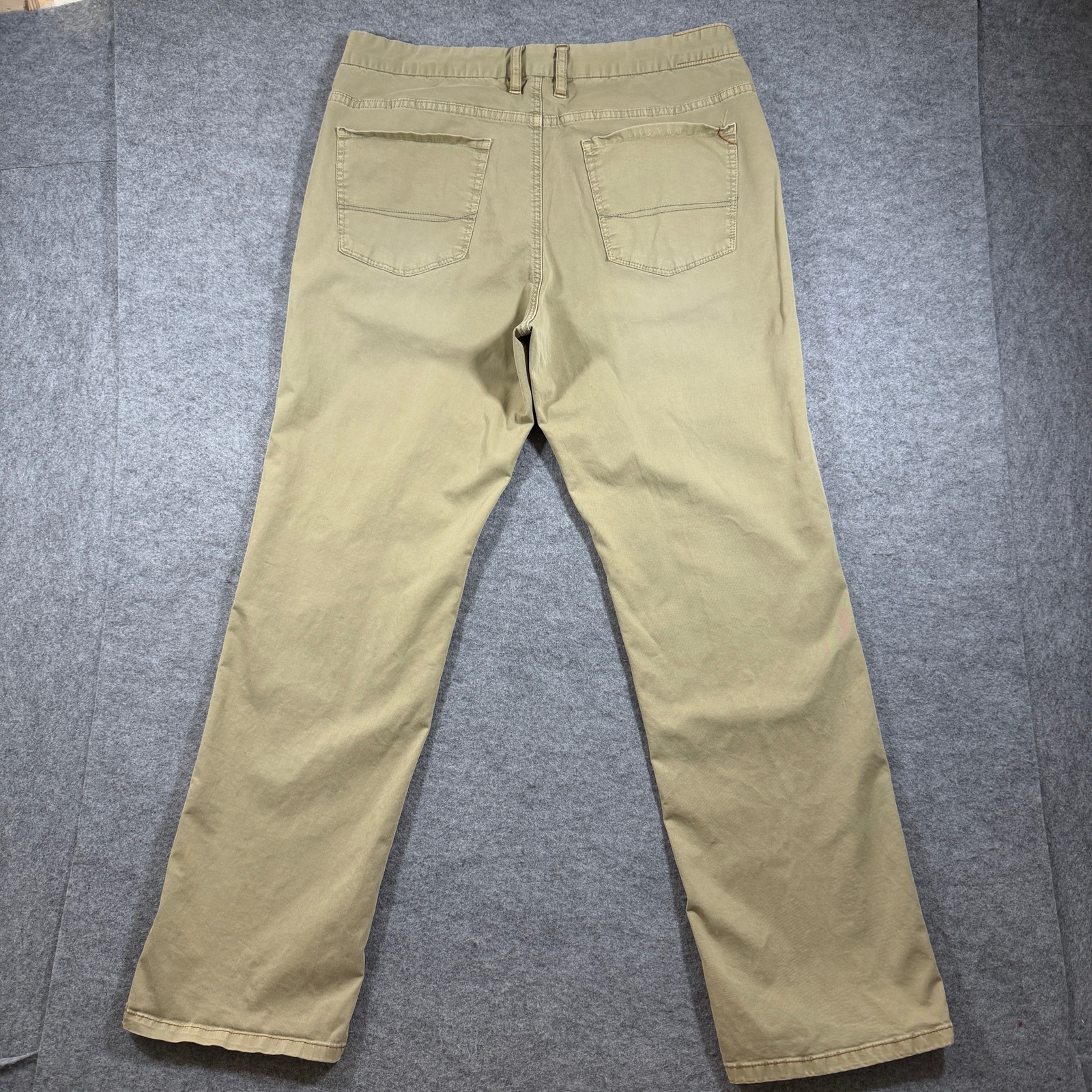 Tommy Bahama Pants Mens 34x30 Khaki Straight Leg Five Pocket Marlin Casual thumbnail 2
