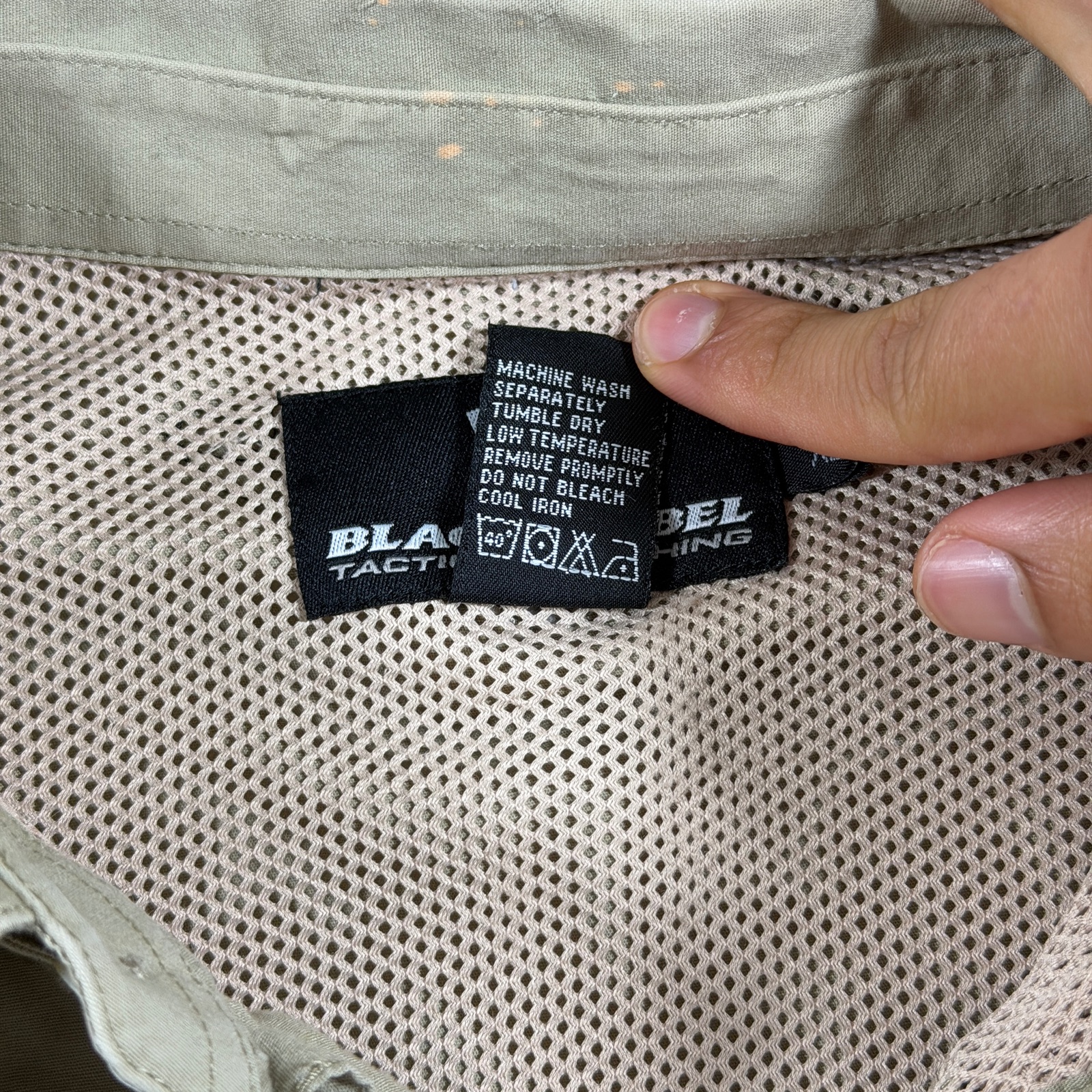 Browning Black Label Tactical Shirt Mens XL Khaki Elbow Patches Chest Pockets thumbnail 10