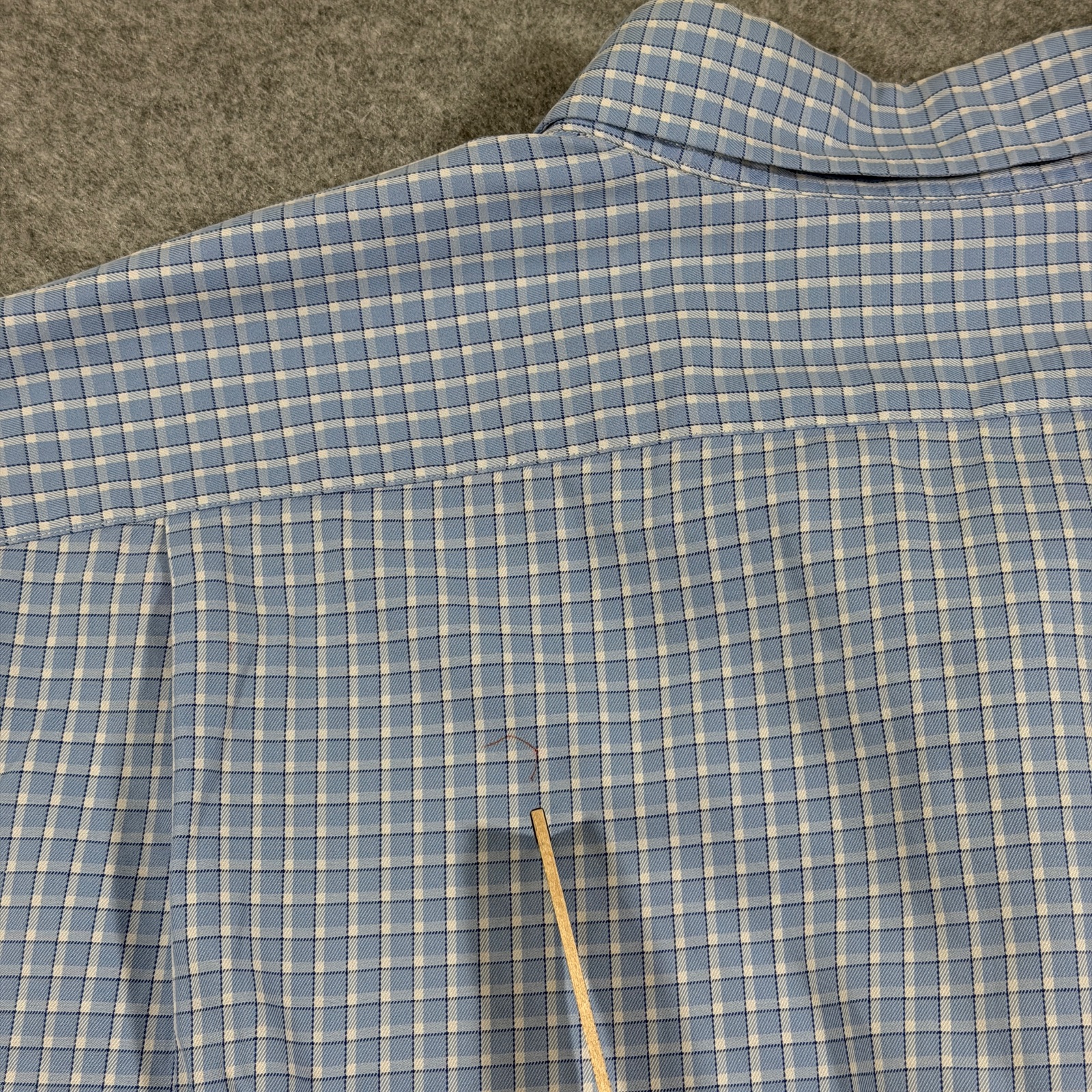 Polo Ralph Lauren Chapman Shirt Mens XL Light Blue Plaid Button Down Preppy thumbnail 4