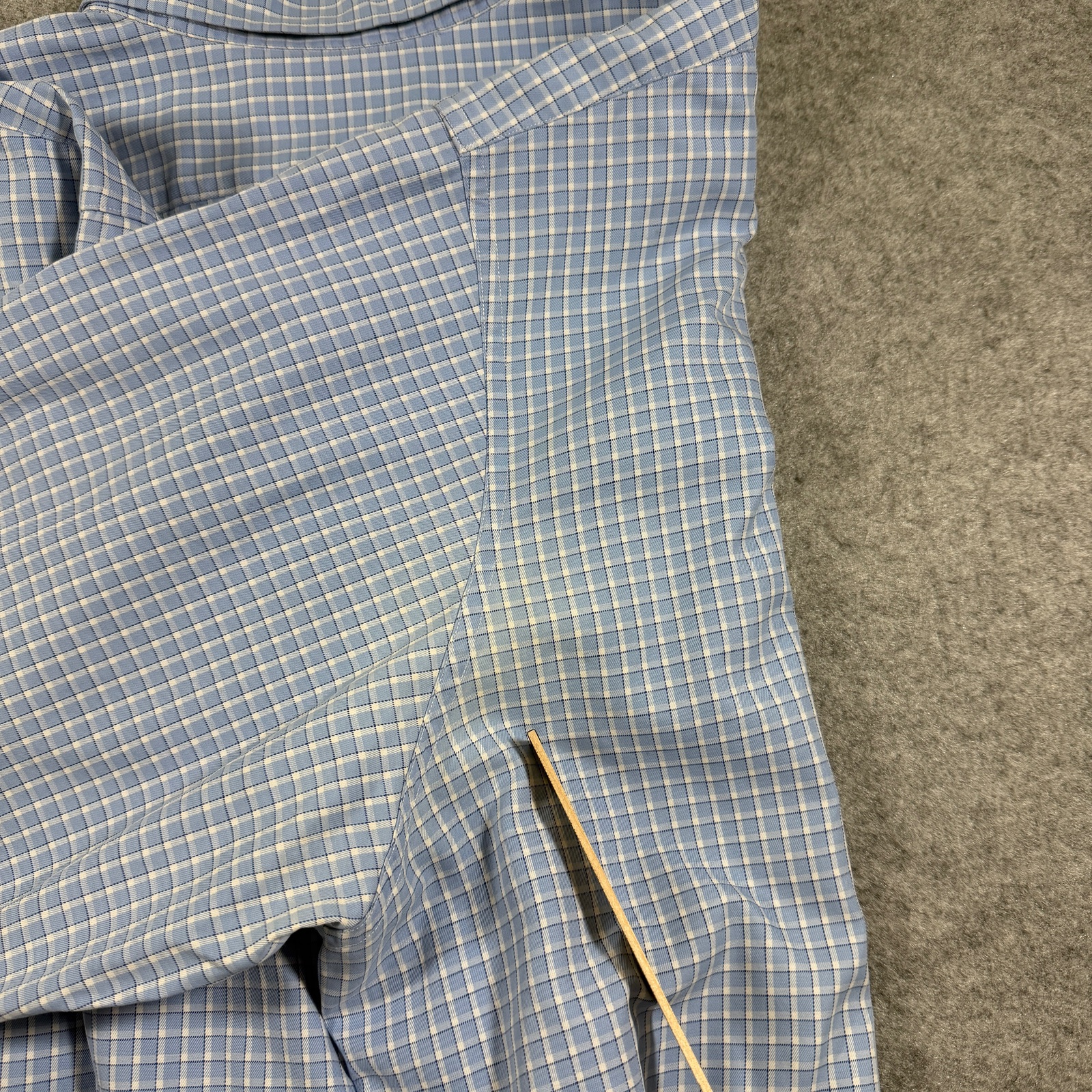 Polo Ralph Lauren Chapman Shirt Mens XL Light Blue Plaid Button Down Preppy thumbnail 5