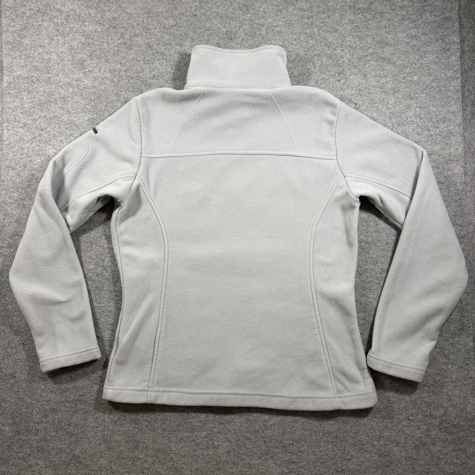 Columbia Give & Go Baylor Fleece Jacket Womens M Gray Full Zip Outdoor Hiking thumbnail 2