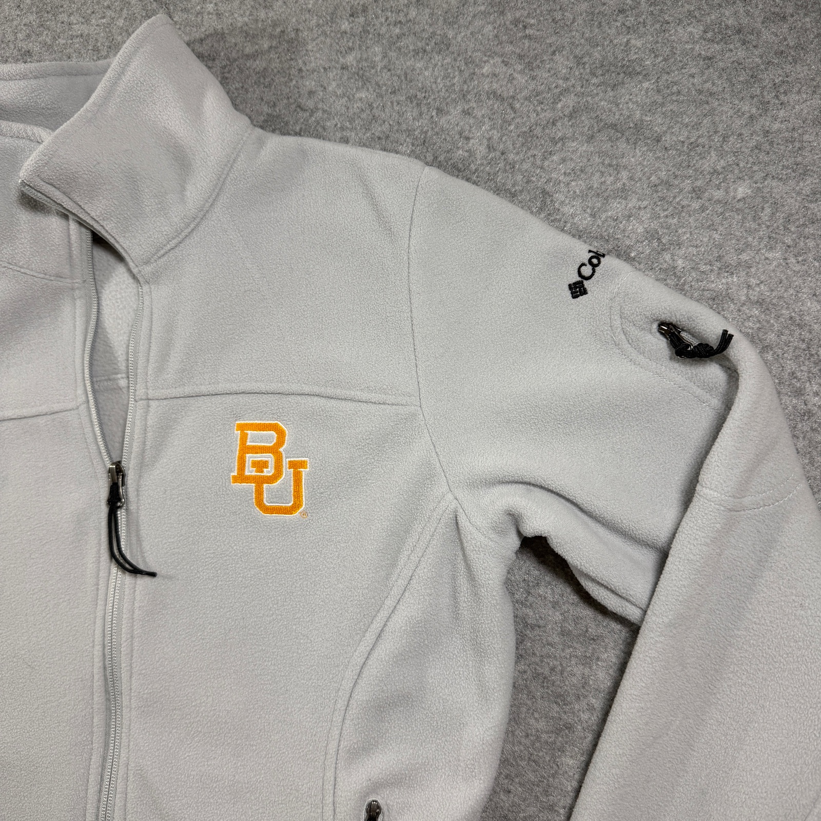 Columbia Give & Go Baylor Fleece Jacket Womens M Gray Full Zip Outdoor Hiking thumbnail 3