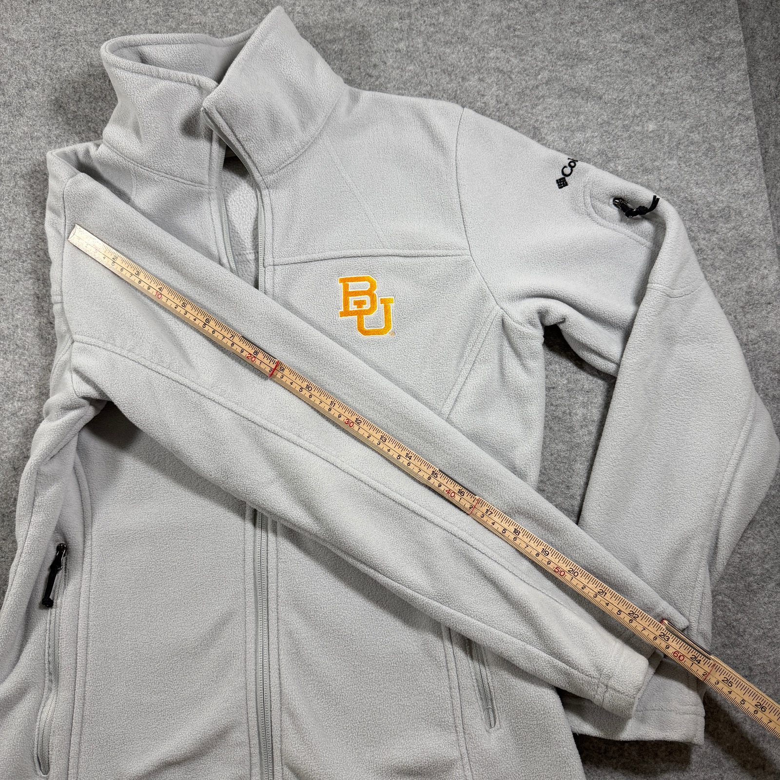 Columbia Give & Go Baylor Fleece Jacket Womens M Gray Full Zip Outdoor Hiking thumbnail 9