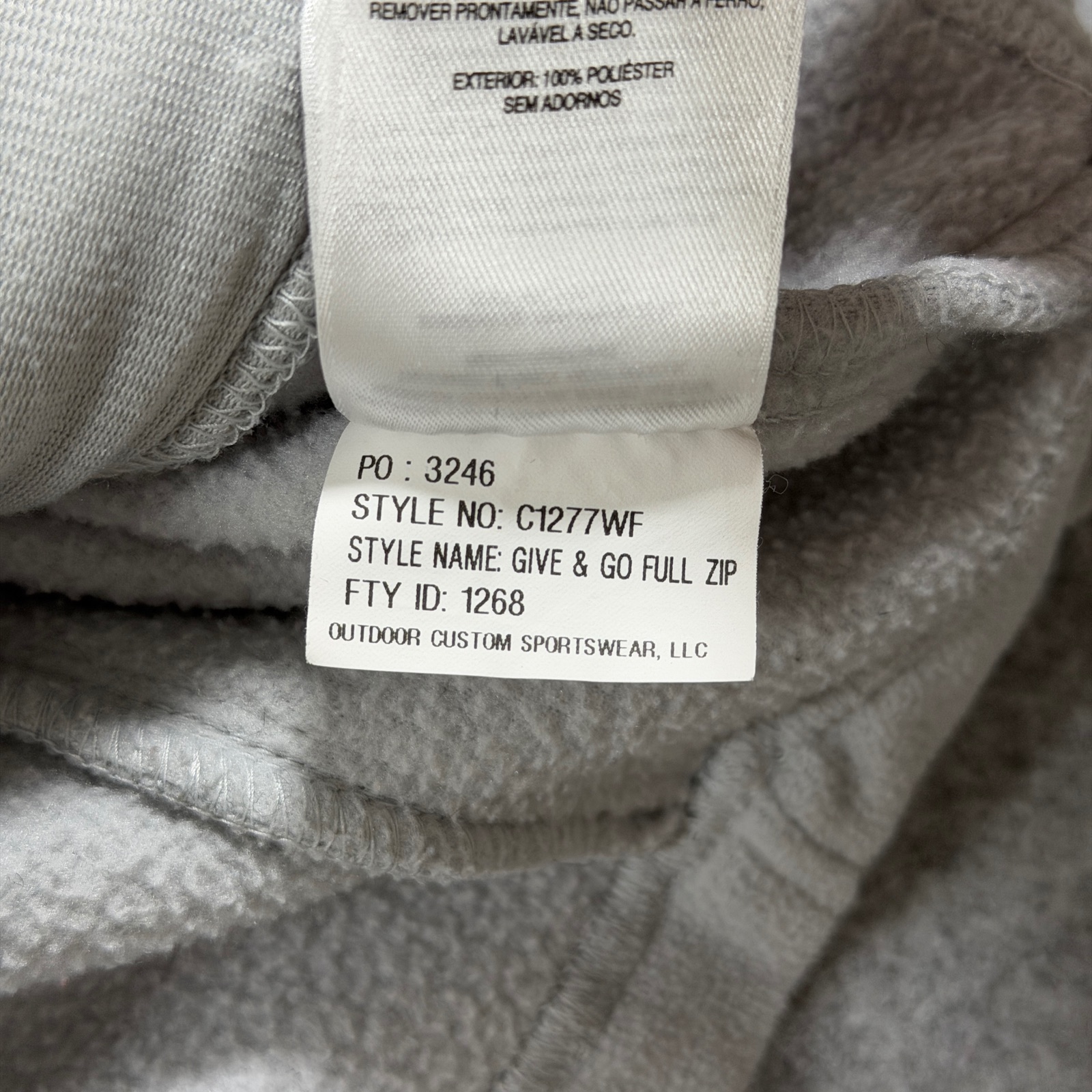 Columbia Give & Go Baylor Fleece Jacket Womens M Gray Full Zip Outdoor Hiking thumbnail 11