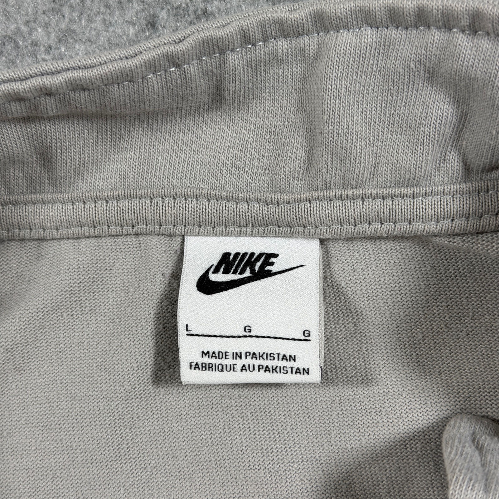 Nike Club Fleece 1/4 Zip Sweatshirt Mens L Burgundy Navy Gray Colorblock Polo thumbnail 4