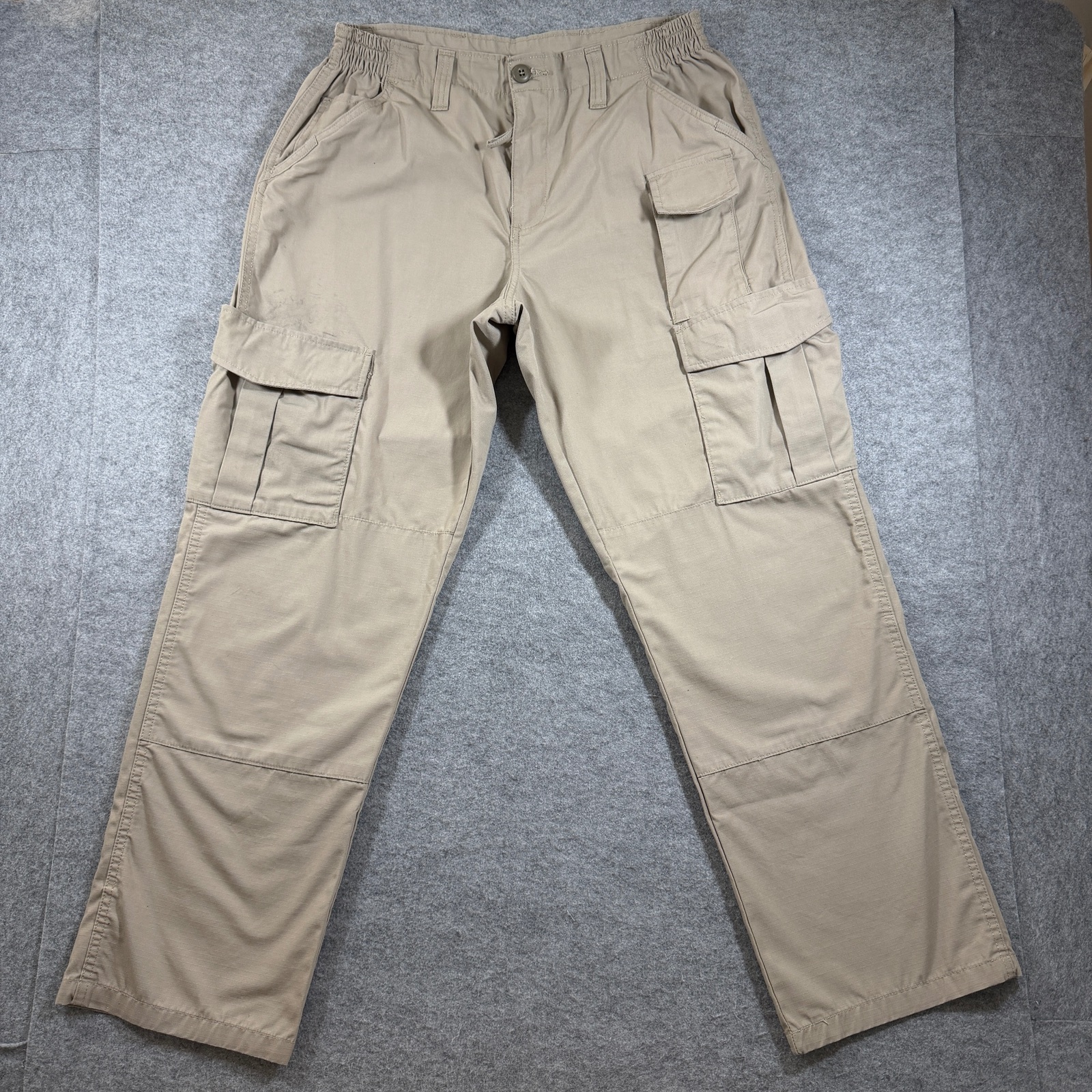 Propper Cargo Pants Mens 36x32 Khaki Tactical Ripstop Utility Stretch Waist