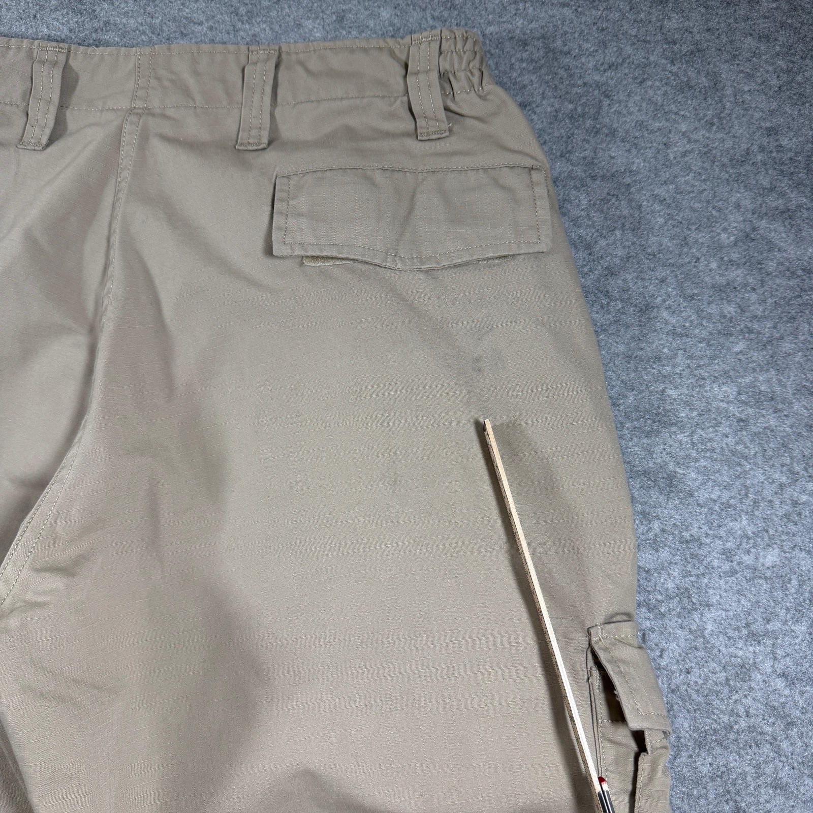 Propper Cargo Pants Mens 36x32 Khaki Tactical Ripstop Utility Stretch Waist thumbnail 5