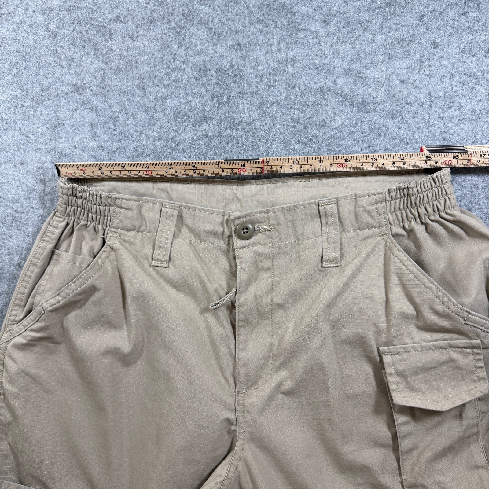 Propper Cargo Pants Mens 36x32 Khaki Tactical Ripstop Utility Stretch Waist thumbnail 6
