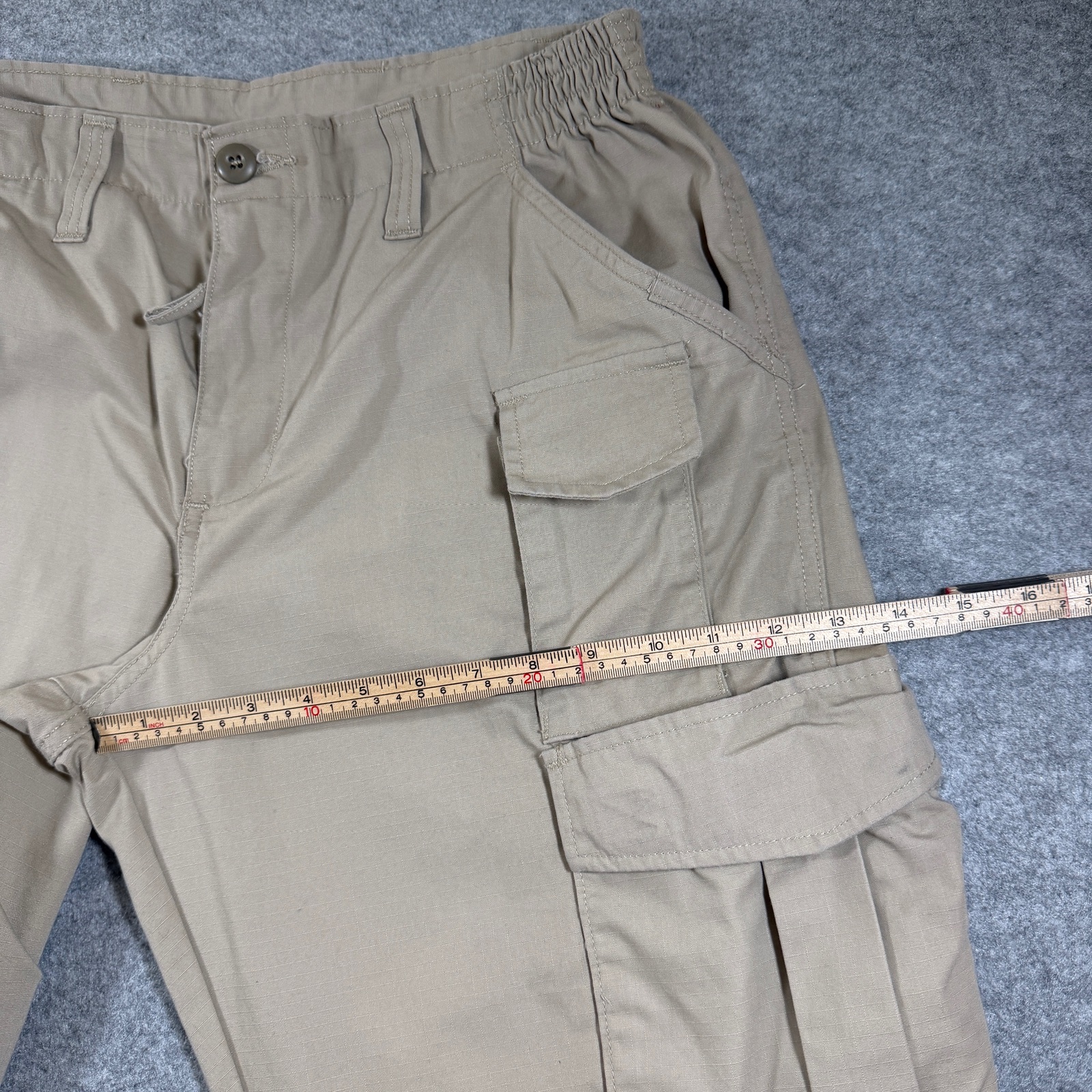 Propper Cargo Pants Mens 36x32 Khaki Tactical Ripstop Utility Stretch Waist thumbnail 9