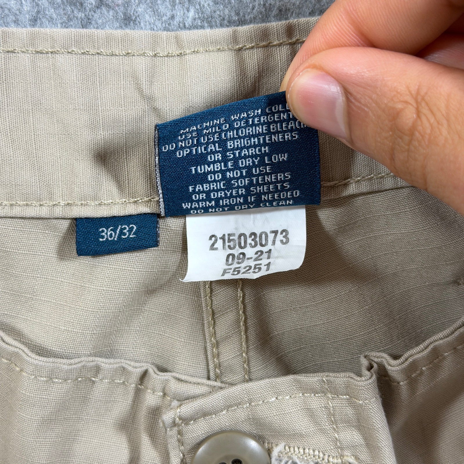 Propper Cargo Pants Mens 36x32 Khaki Tactical Ripstop Utility Stretch Waist thumbnail 11