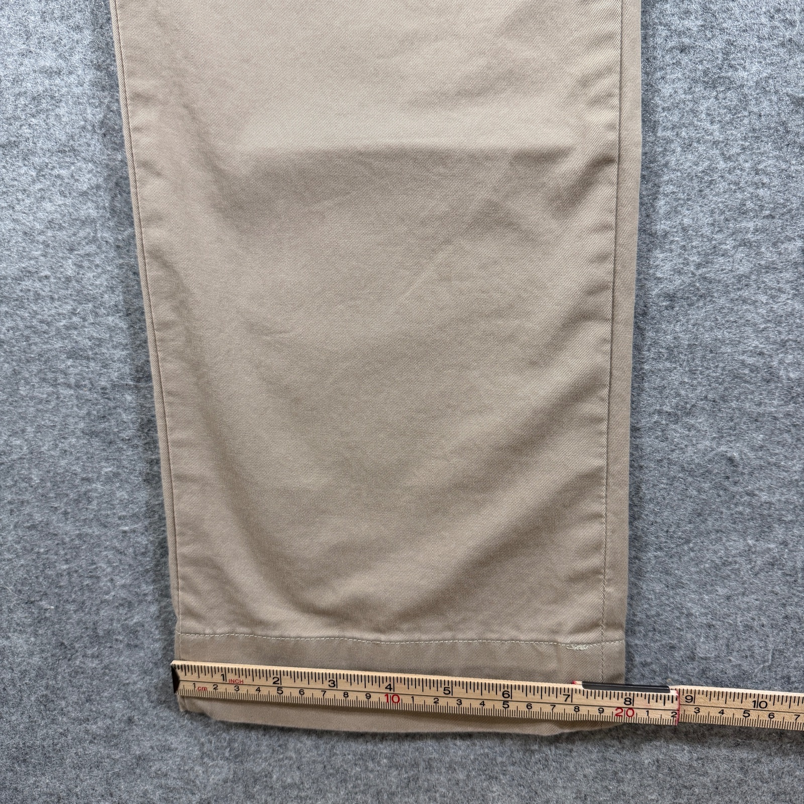 Polo Ralph Lauren Chino Pants Mens 35x30 Khaki Stretch Straight Fit Preppy thumbnail 9