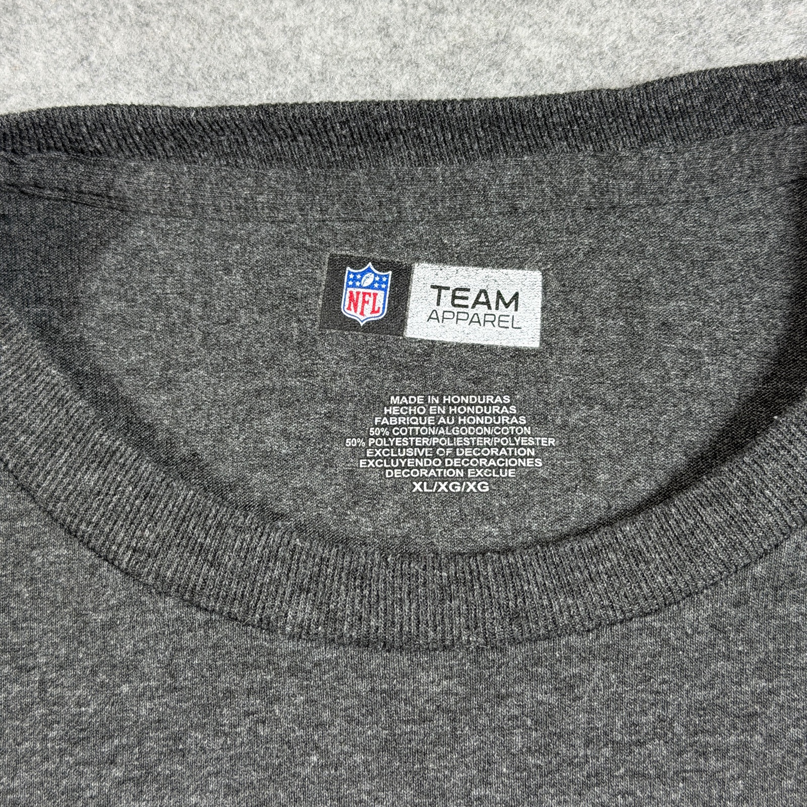 Atlanta Falcons Long Sleeve T Shirt Mens XL Gray NFL Football Graphic Fan Gear thumbnail 4
