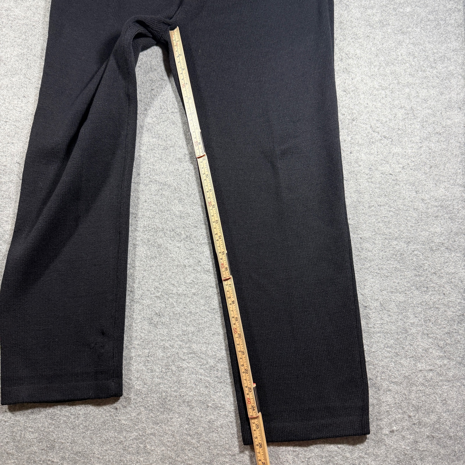 Vintage St. John Collection Pants Womens 4 Black Knit Elastic Waist Made in USA thumbnail 9