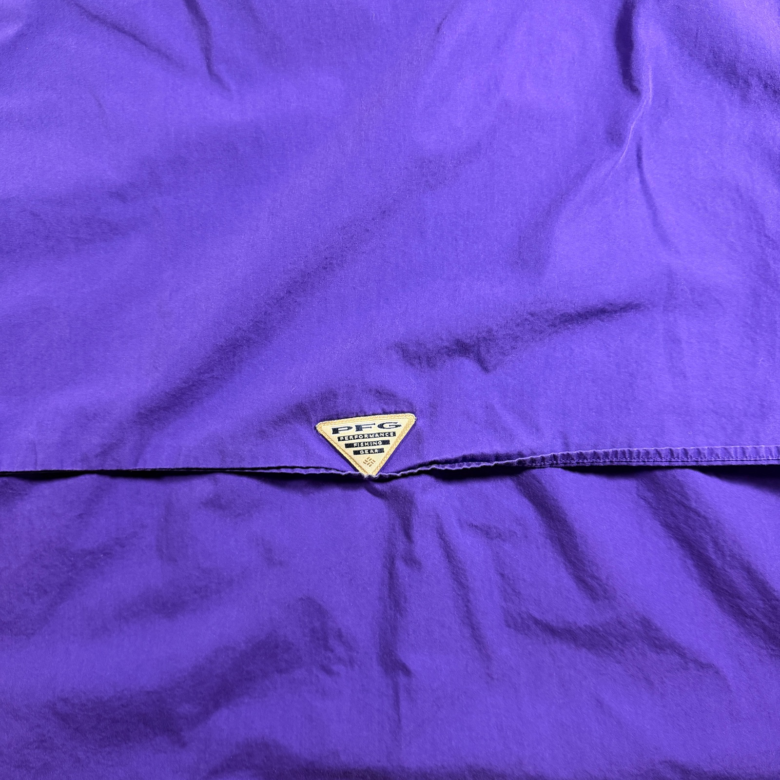Columbia PFG LSU Tigers Fishing Shirt Mens L Purple Vented NCAA SEC Football thumbnail 10