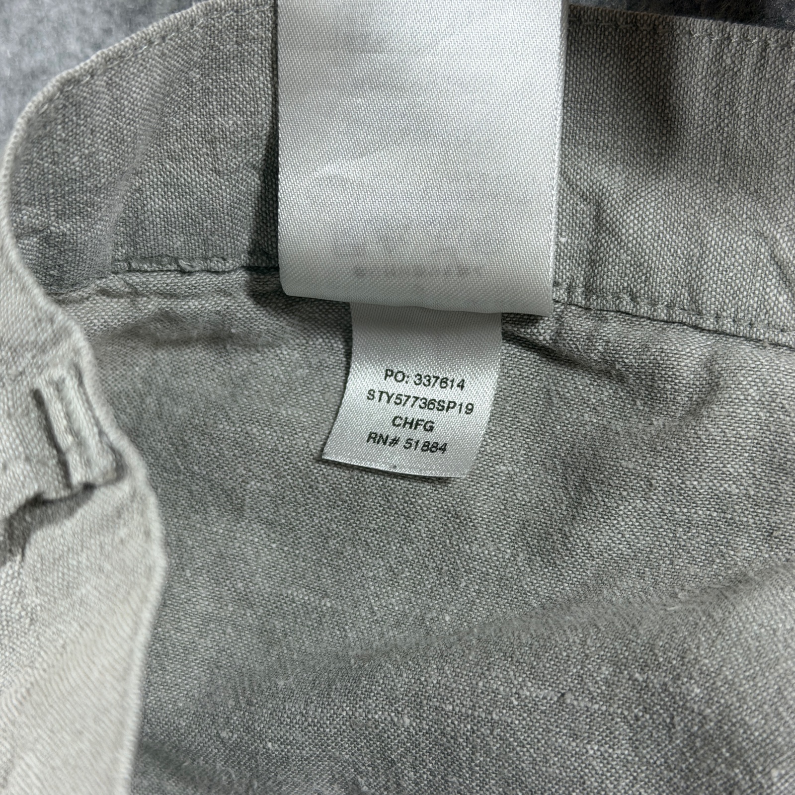 Patagonia Stand Up Shorts Mens 34 Khaki Hemp Flat Front Casual Outdoor Preppy thumbnail 11