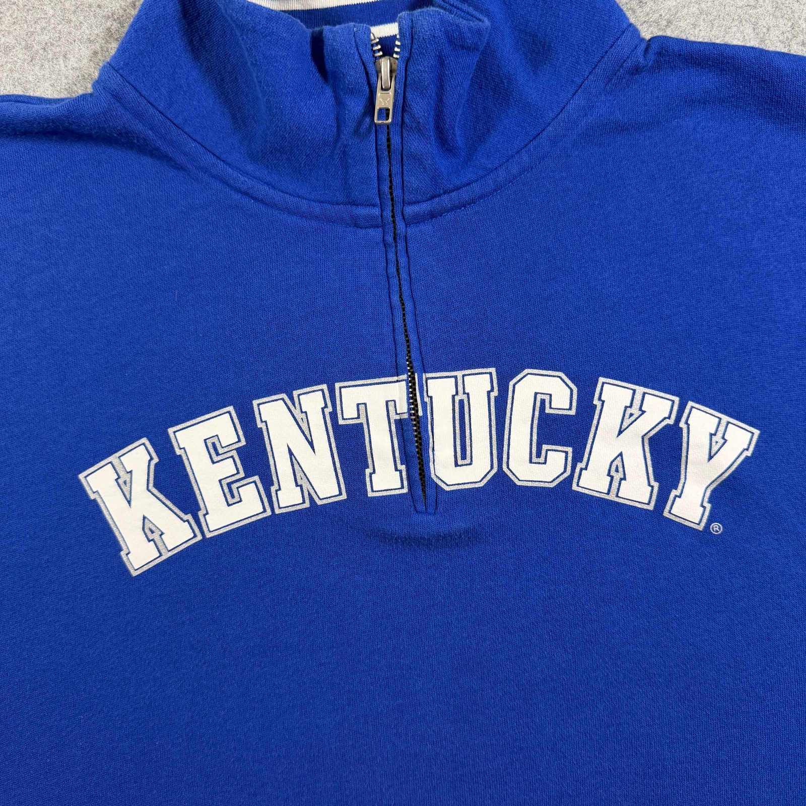 PINK Victoria's Secret Kentucky Wildcats 1/4 Zip Womens S Blue NCAA Pockets thumbnail 10
