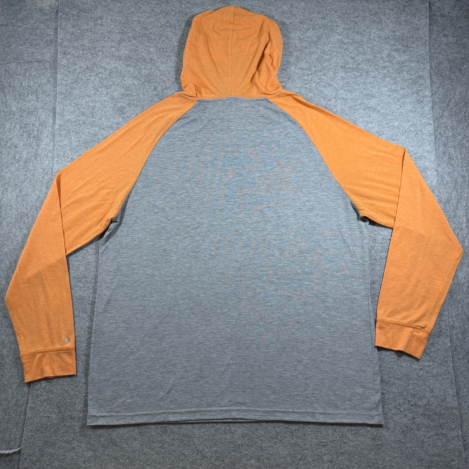 Tennessee Volunteers Hooded T Shirt Mens XXL Gray Orange NCAA Football Vols thumbnail 2