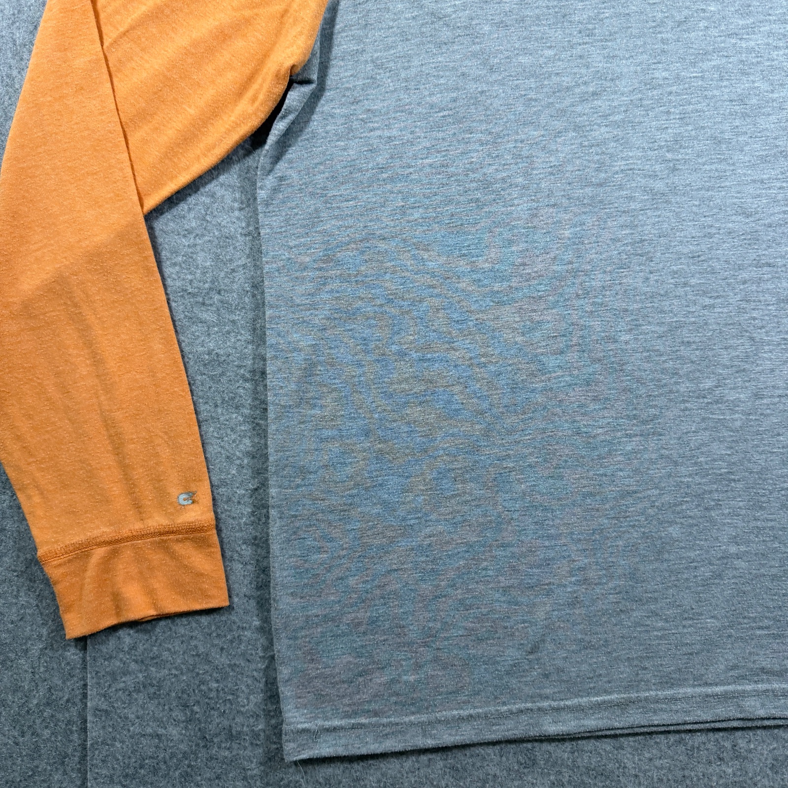 Tennessee Volunteers Hooded T Shirt Mens XXL Gray Orange NCAA Football Vols thumbnail 5