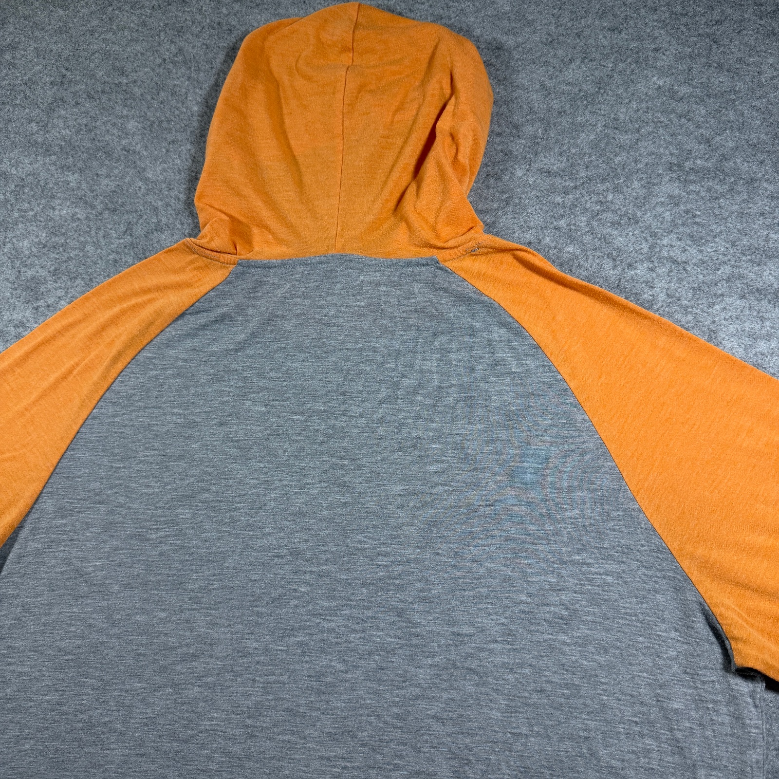 Tennessee Volunteers Hooded T Shirt Mens XXL Gray Orange NCAA Football Vols thumbnail 6