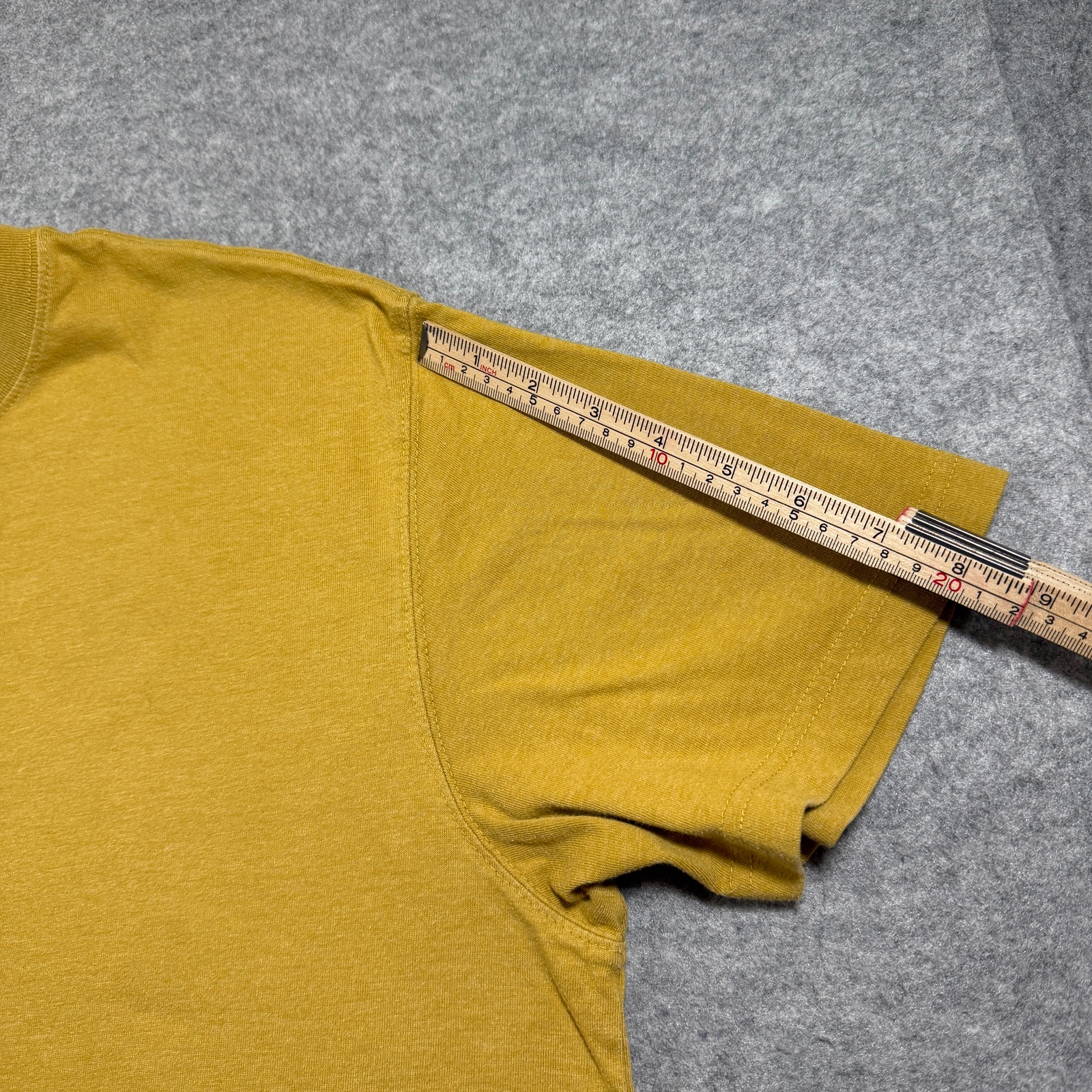 Eddie Bauer Legend Wash T Shirt Mens L Mustard Yellow Crew Neck Short Sleeve thumbnail 8