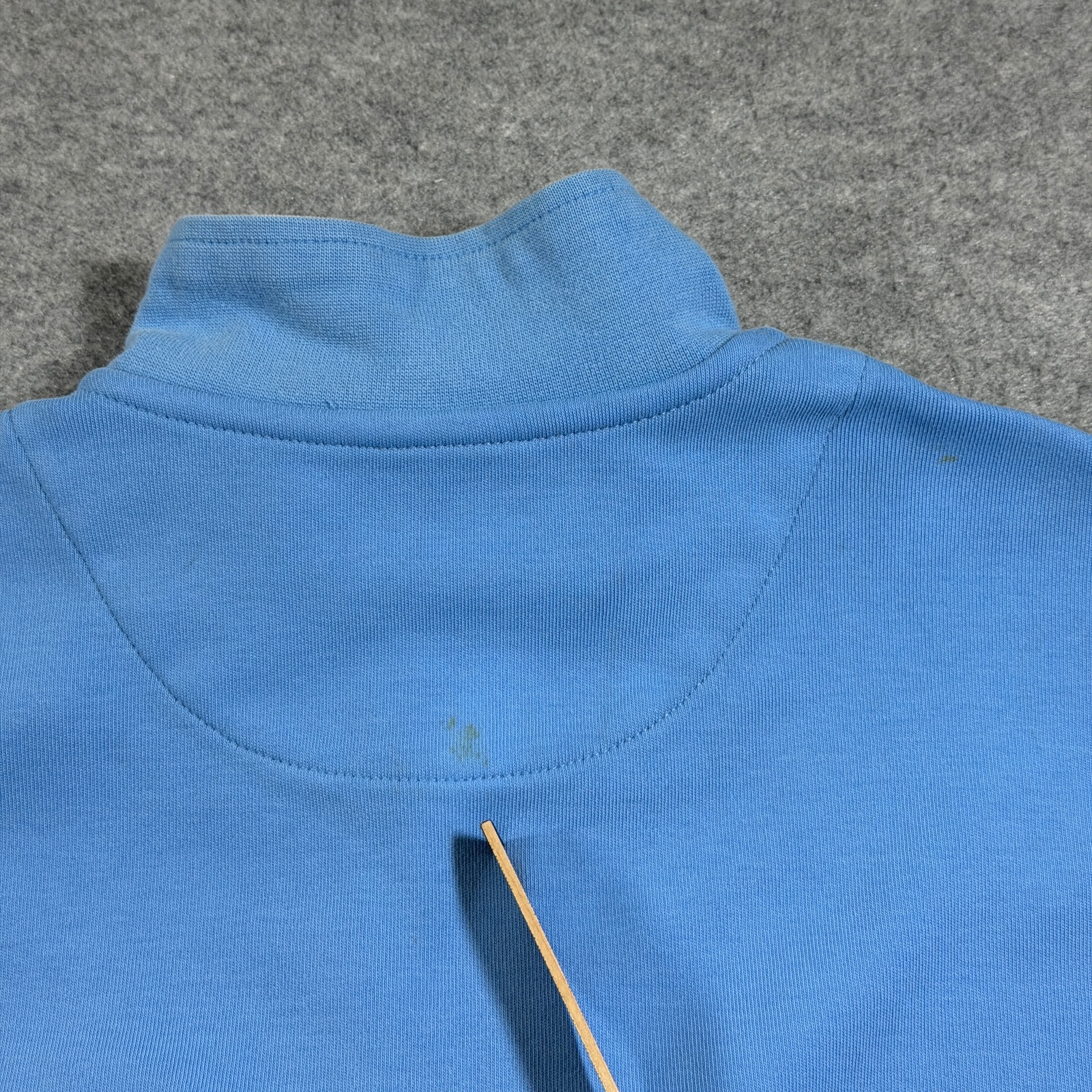 Payne Stewart Golf Vest Mens M Light Blue Quarter Zip Mock Neck Sleeveless thumbnail 5