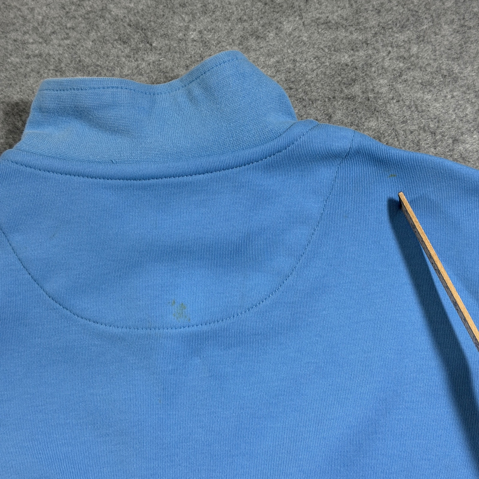 Payne Stewart Golf Vest Mens M Light Blue Quarter Zip Mock Neck Sleeveless thumbnail 9