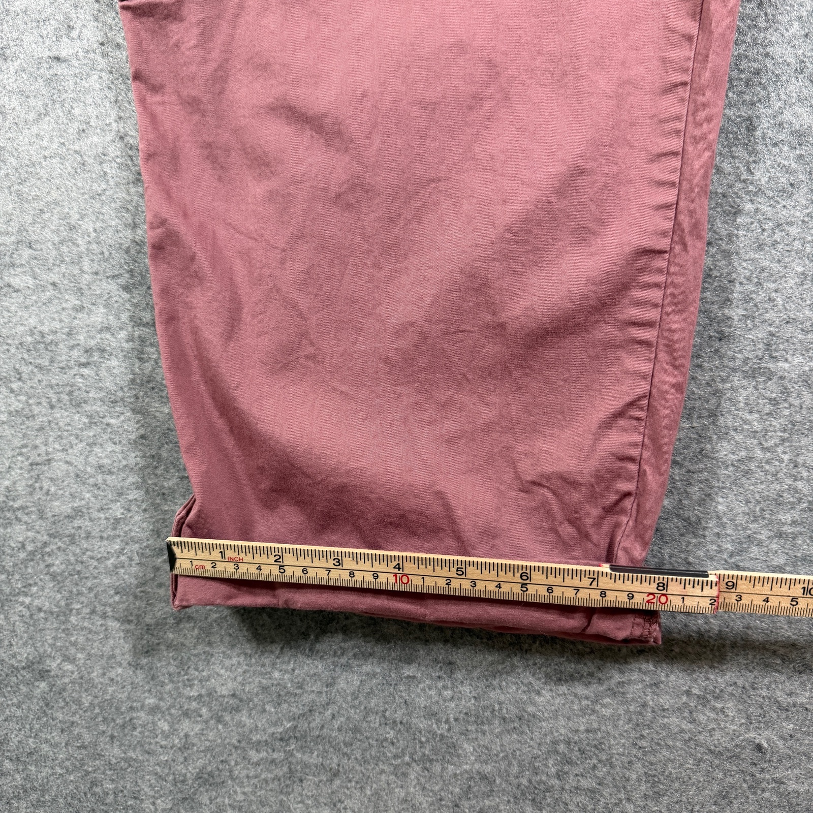 Lee Cargo Capri Pants Womens 16M Mauve Cropped Cuffed Hem Utility Pockets thumbnail 10