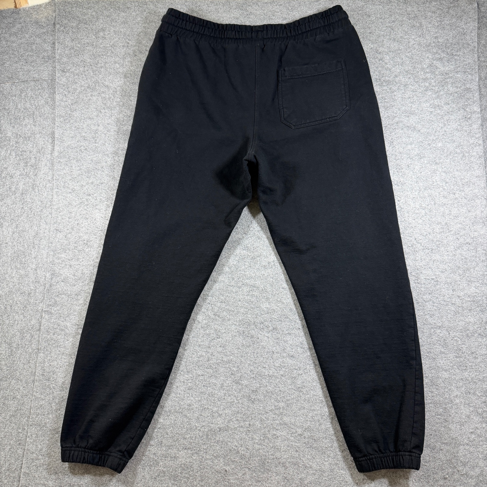 Quiksilver Joggers Mens M Black Drawstring Lounge Pants Streetwear Casual thumbnail 2
