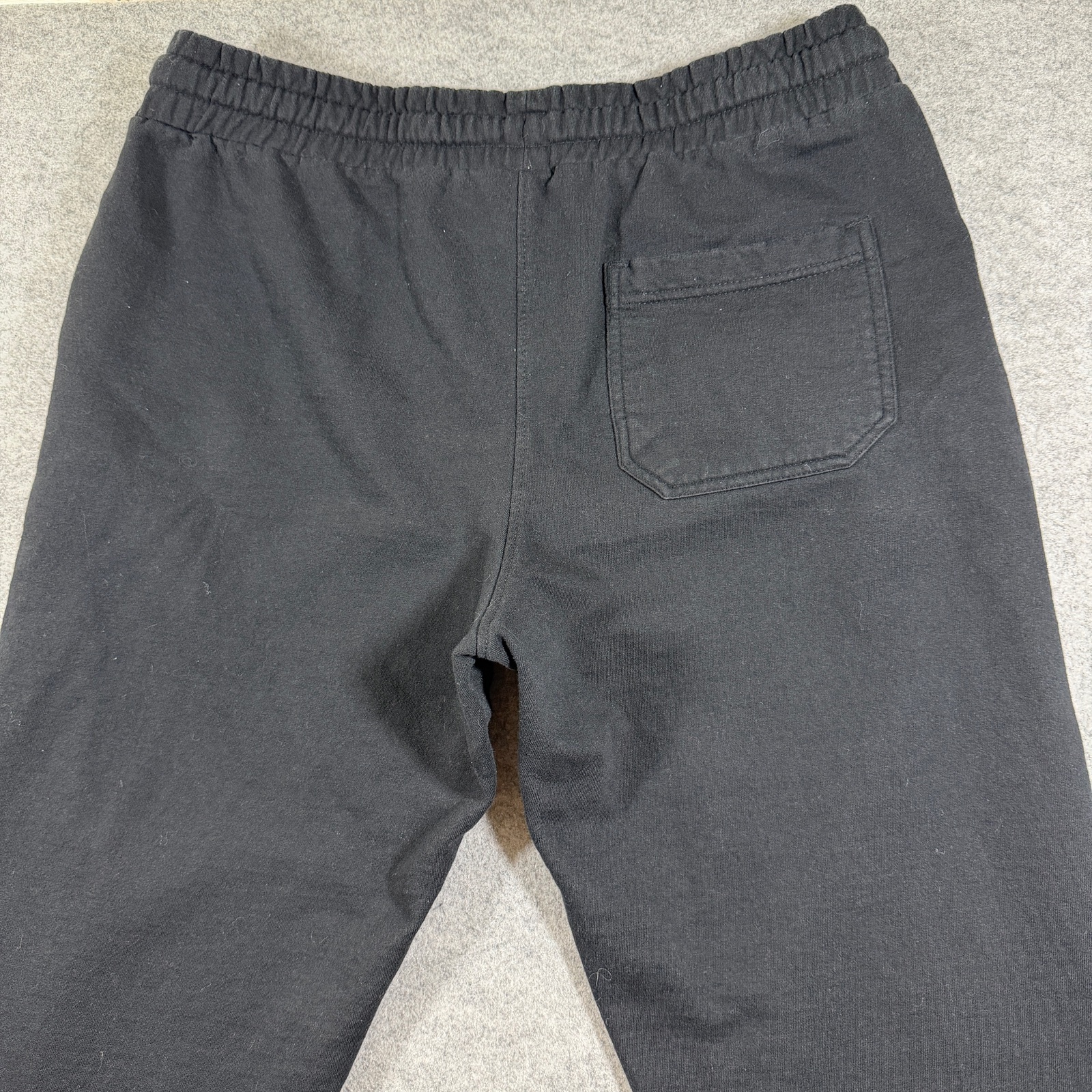 Quiksilver Joggers Mens M Black Drawstring Lounge Pants Streetwear Casual thumbnail 3