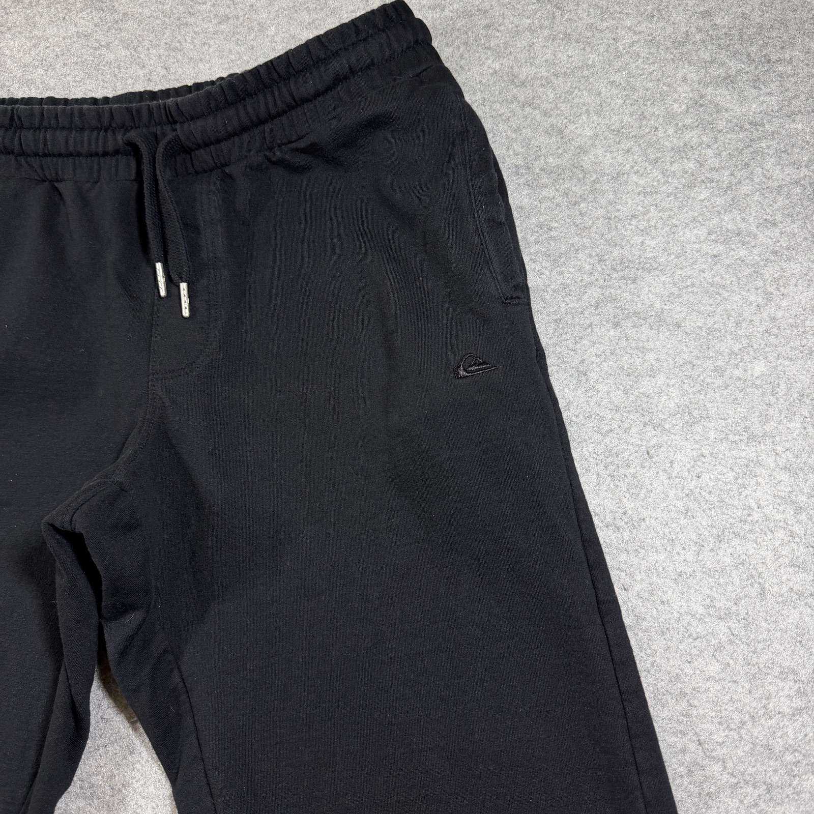 Quiksilver Joggers Mens M Black Drawstring Lounge Pants Streetwear Casual thumbnail 6