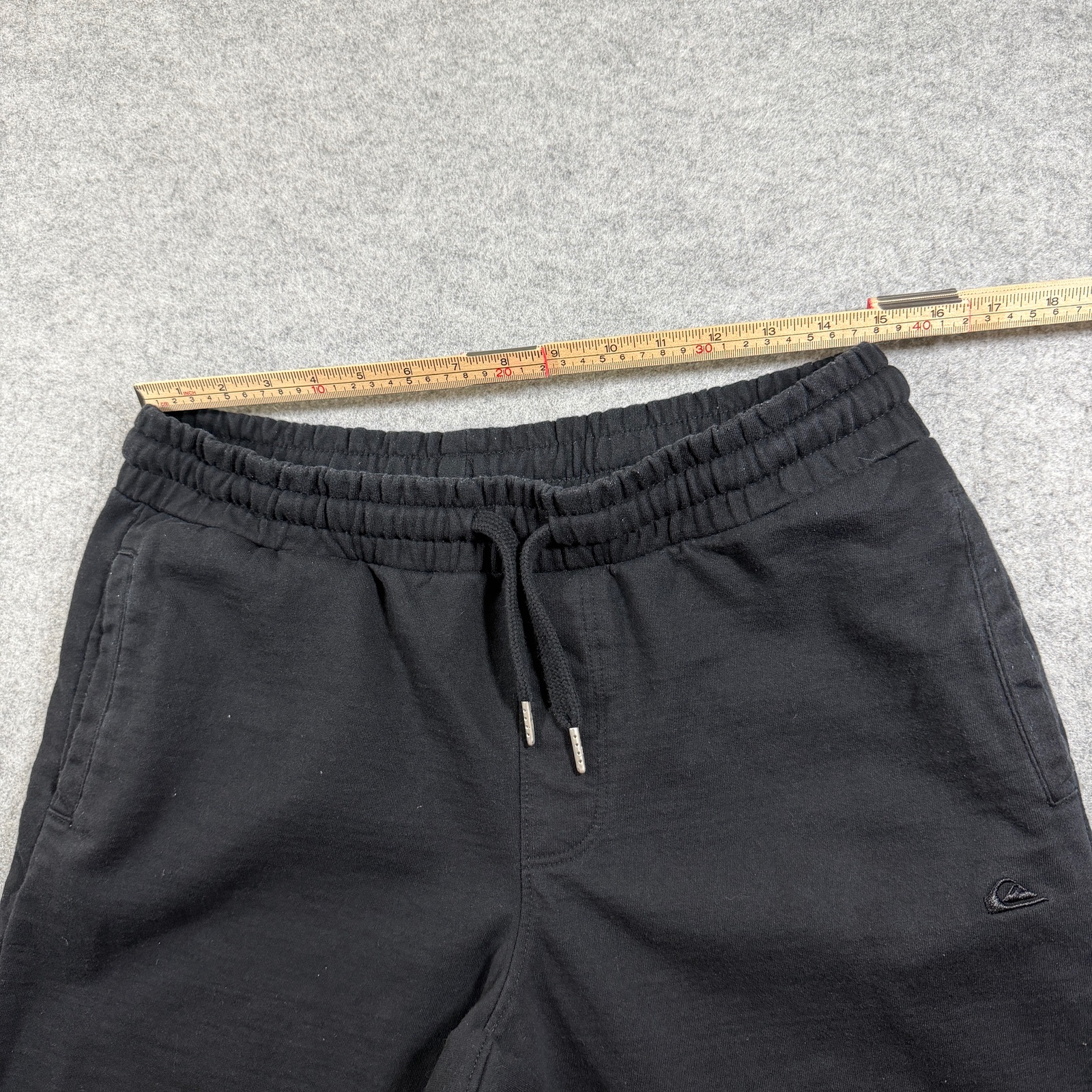 Quiksilver Joggers Mens M Black Drawstring Lounge Pants Streetwear Casual thumbnail 7