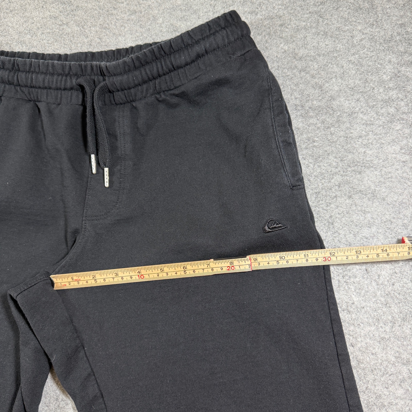 Quiksilver Joggers Mens M Black Drawstring Lounge Pants Streetwear Casual thumbnail 9