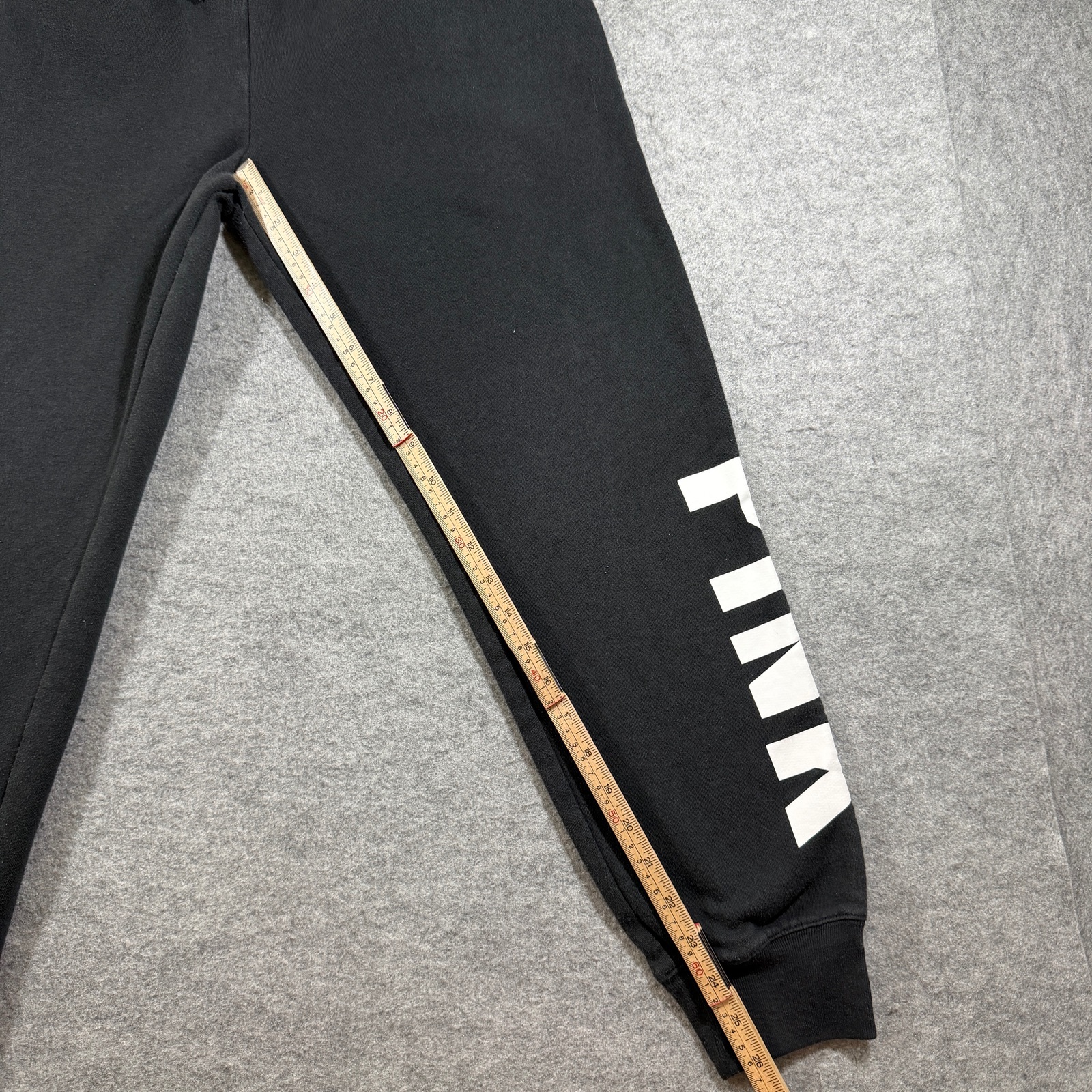 PINK Victoria's Secret Campus Joggers Womens S Black Lounge Athleisure Pants thumbnail 8
