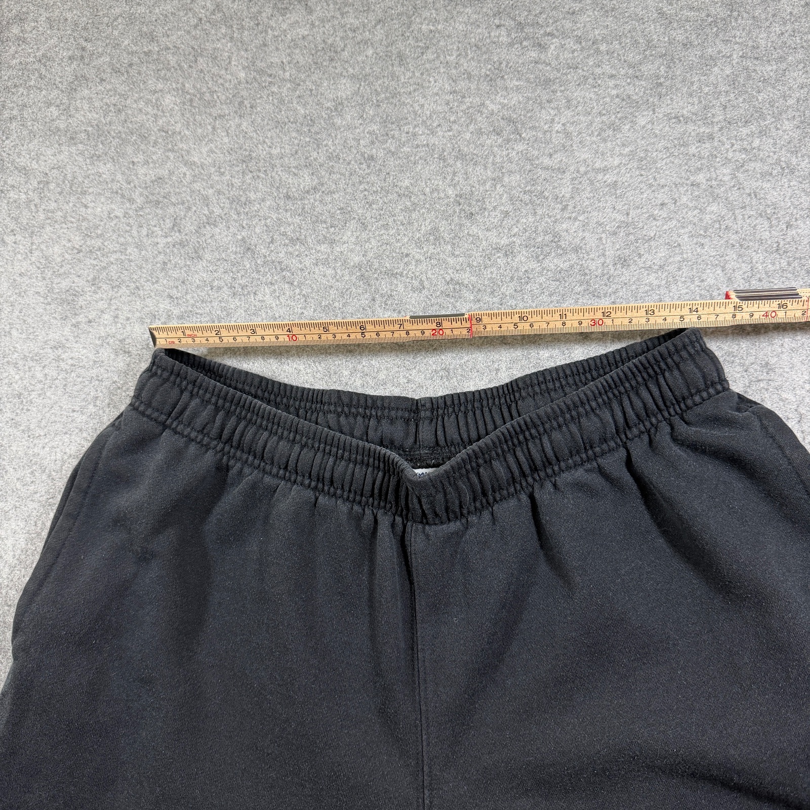 Champion Heavyweight Sweatpants Mens XL Black Embroidered Logo Lounge Drawstring thumbnail 6