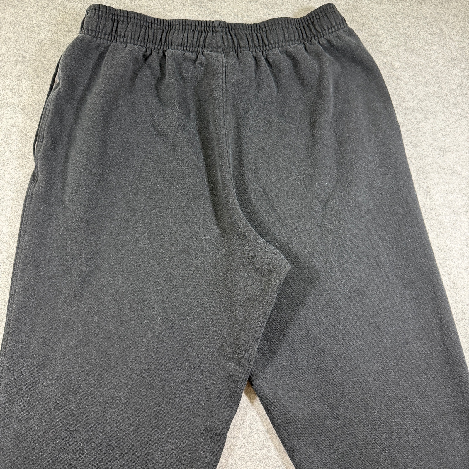 Champion Heavyweight Sweatpants Mens XL Black Embroidered Logo Lounge Drawstring thumbnail 11