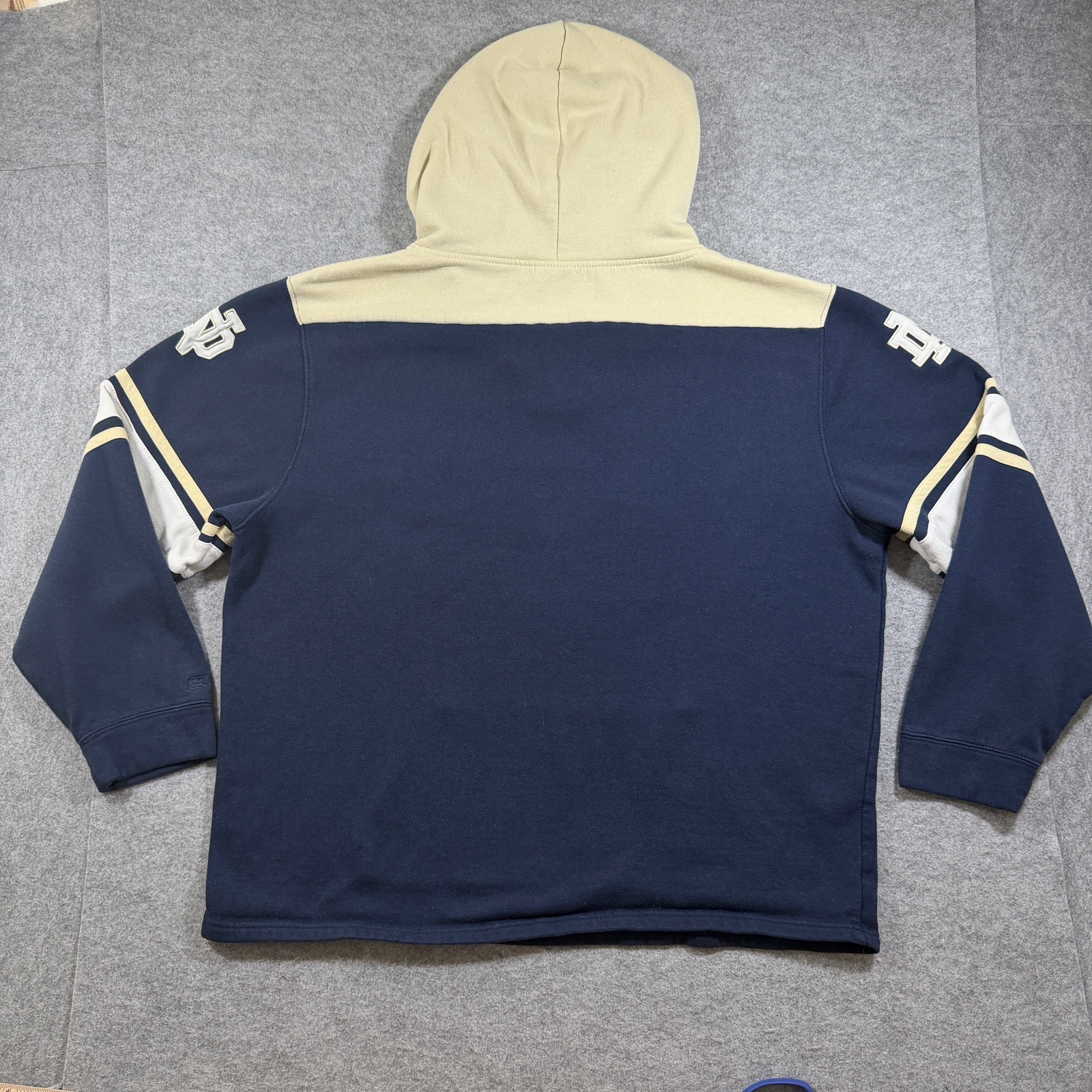 Colosseum Notre Dame Hoodie Mens XXL Navy Lace Up Fighting Irish Fleece Fan thumbnail 2
