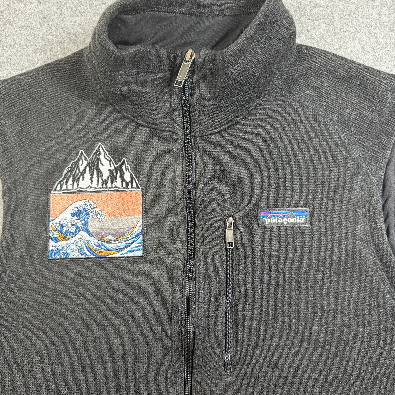 Patagonia Better Sweater Vest Mens XL Gray Full Zip Fleece Outdoor Hiking thumbnail 3