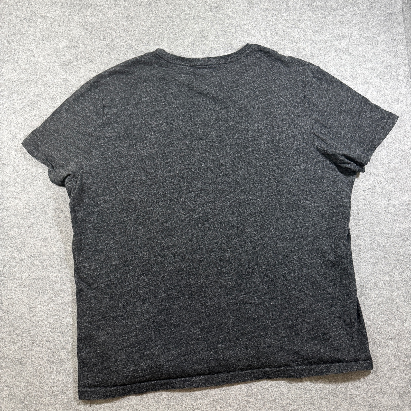 Polo Ralph Lauren T Shirt Mens XL Gray Embroidered Pony Logo Crew Neck Classic thumbnail 2
