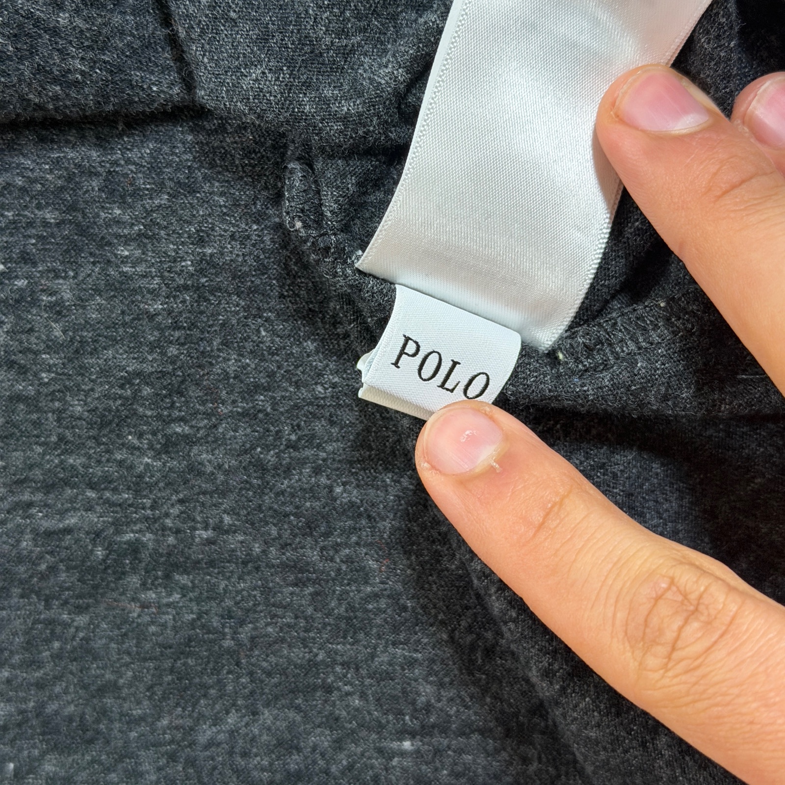Polo Ralph Lauren T Shirt Mens XL Gray Embroidered Pony Logo Crew Neck Classic thumbnail 12