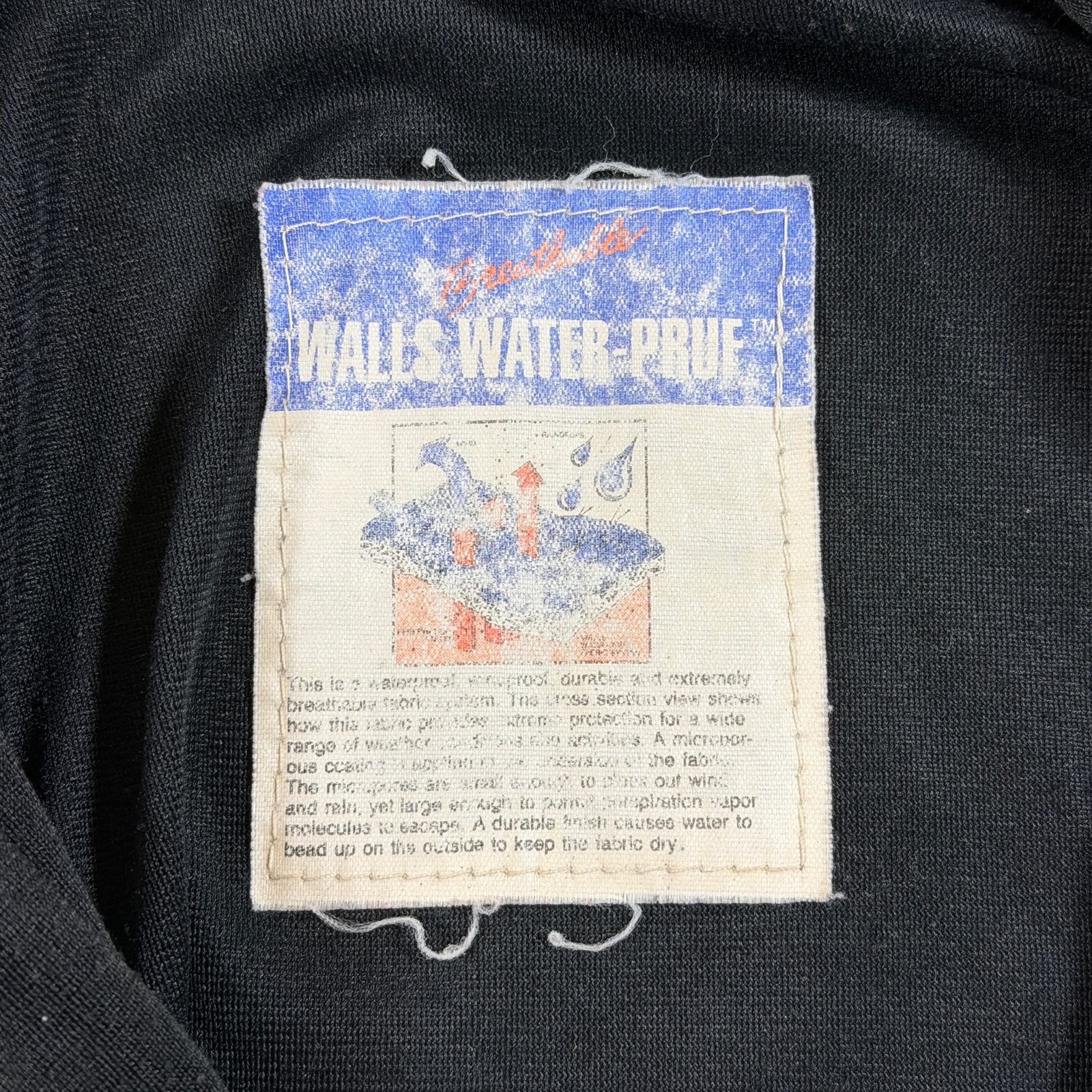 VTG Walls Water-Pruf Camo Jacket Mens L Realtree Hooded Full Zip Hunting Outdoor thumbnail 4