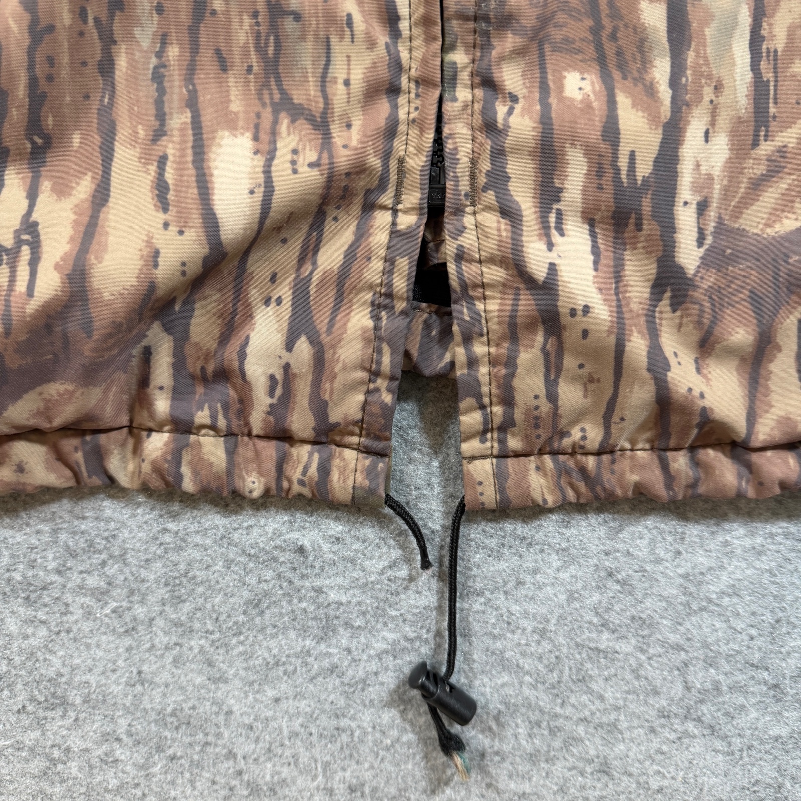 VTG Walls Water-Pruf Camo Jacket Mens L Realtree Hooded Full Zip Hunting Outdoor thumbnail 10